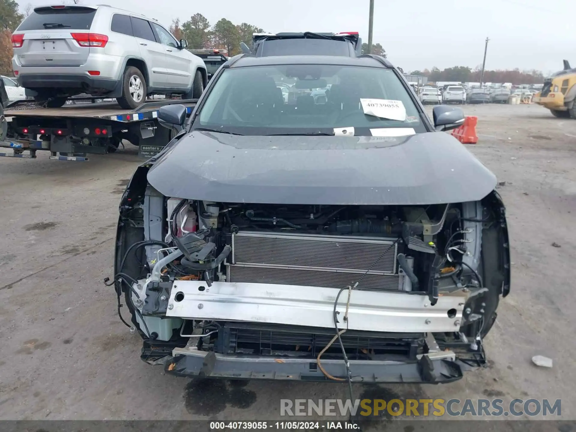 13 fotografías del automóvil dañado 2T3B6RFV9MW010297 TOYOTA RAV4 HYBRID 2021