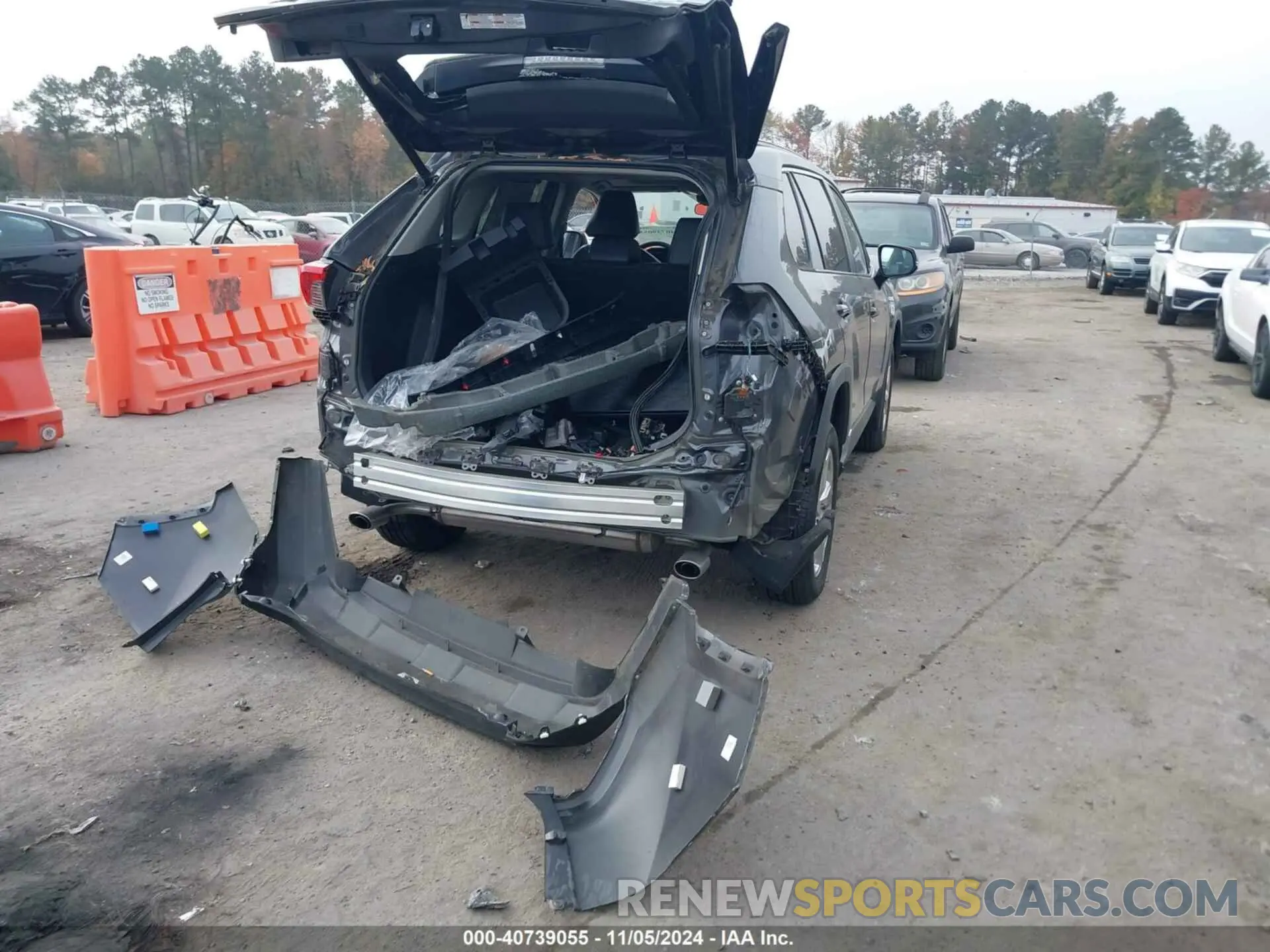 4 fotografías del automóvil dañado 2T3B6RFV9MW010297 TOYOTA RAV4 HYBRID 2021
