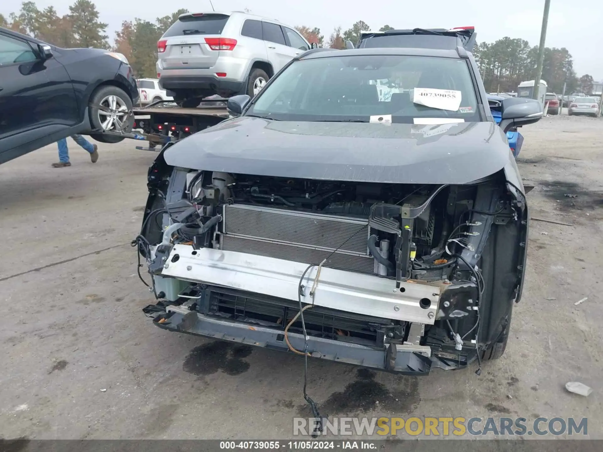 6 fotografías del automóvil dañado 2T3B6RFV9MW010297 TOYOTA RAV4 HYBRID 2021