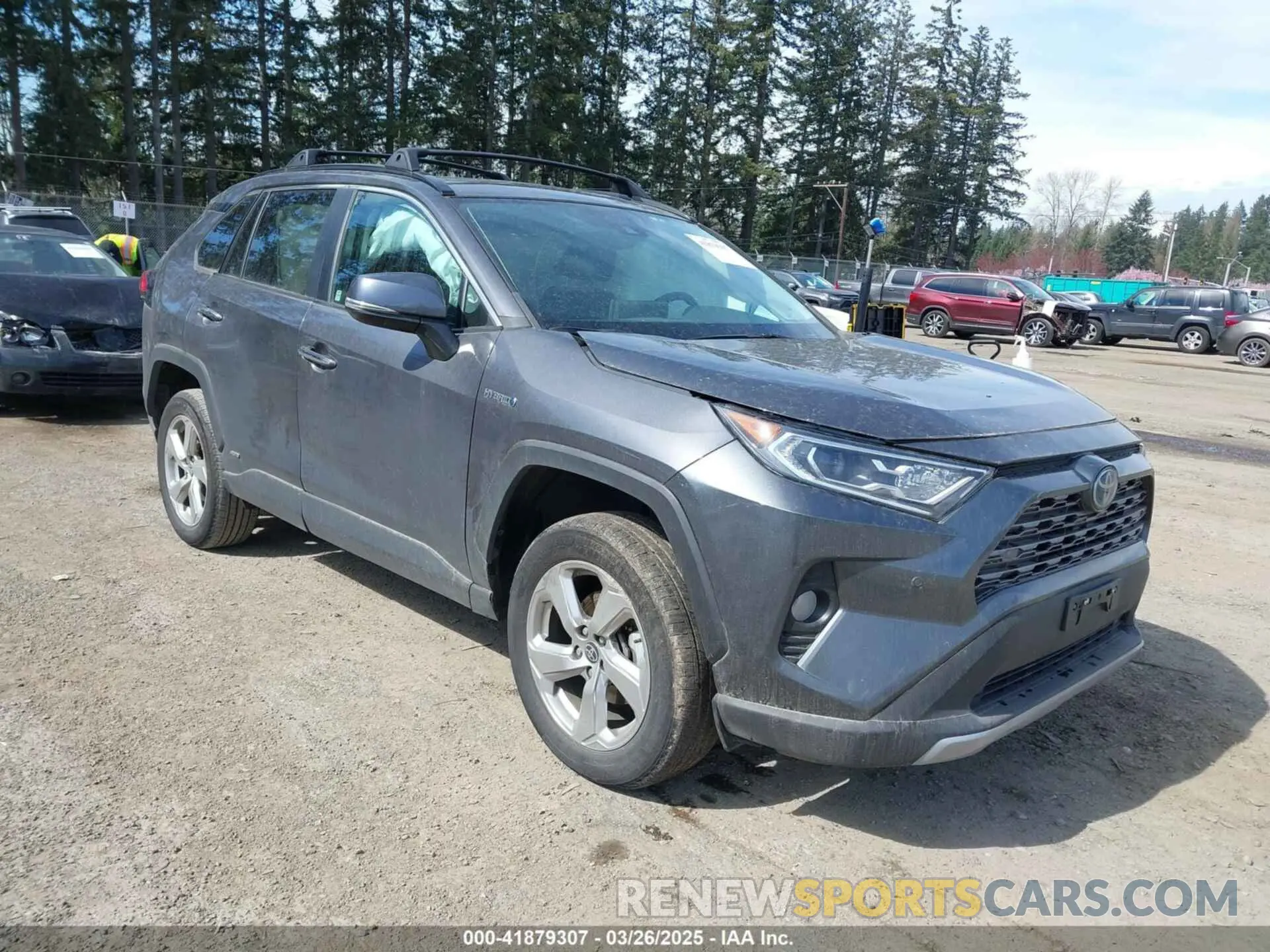 1 fotografías del automóvil dañado 2T3D6RFV7MW022053 TOYOTA RAV4 HYBRID 2021
