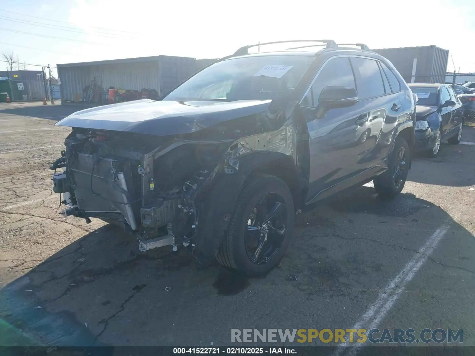 2 fotografías del automóvil dañado 2T3E6RFV0MW003784 TOYOTA RAV4 HYBRID 2021