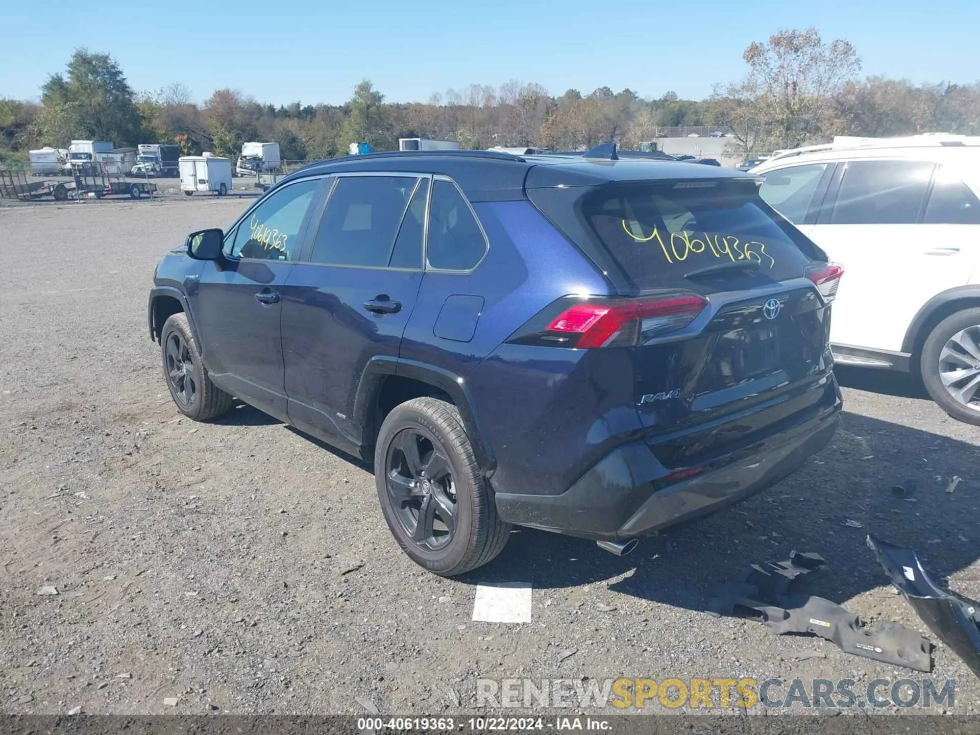 3 fotografías del automóvil dañado 2T3E6RFV1MW006614 TOYOTA RAV4 HYBRID 2021