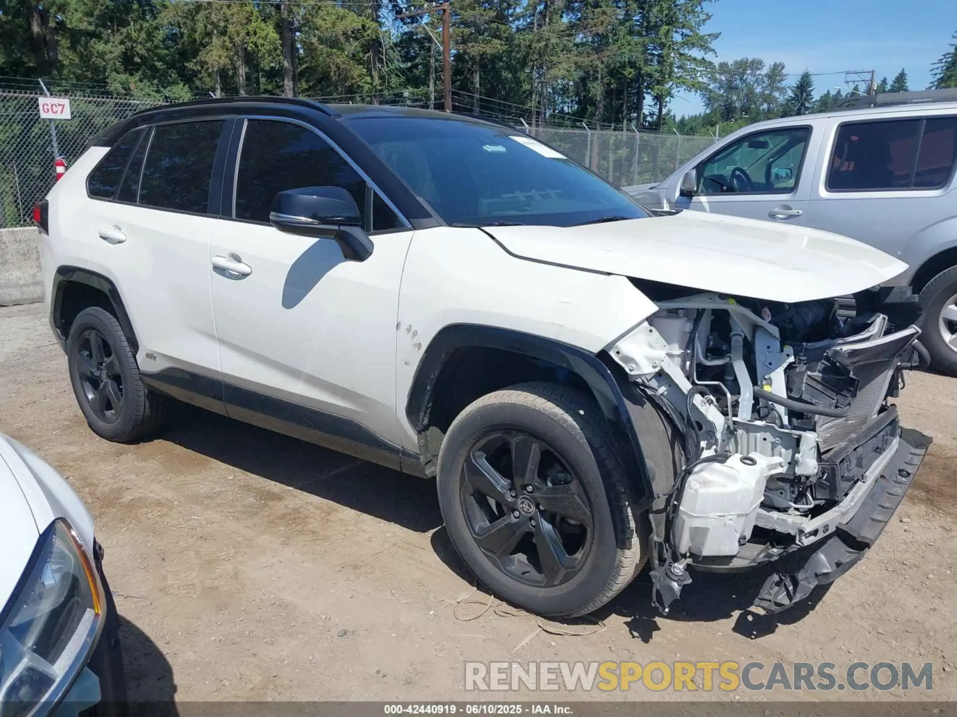 1 fotografías del automóvil dañado 2T3E6RFV1MW010758 TOYOTA RAV4 HYBRID 2021