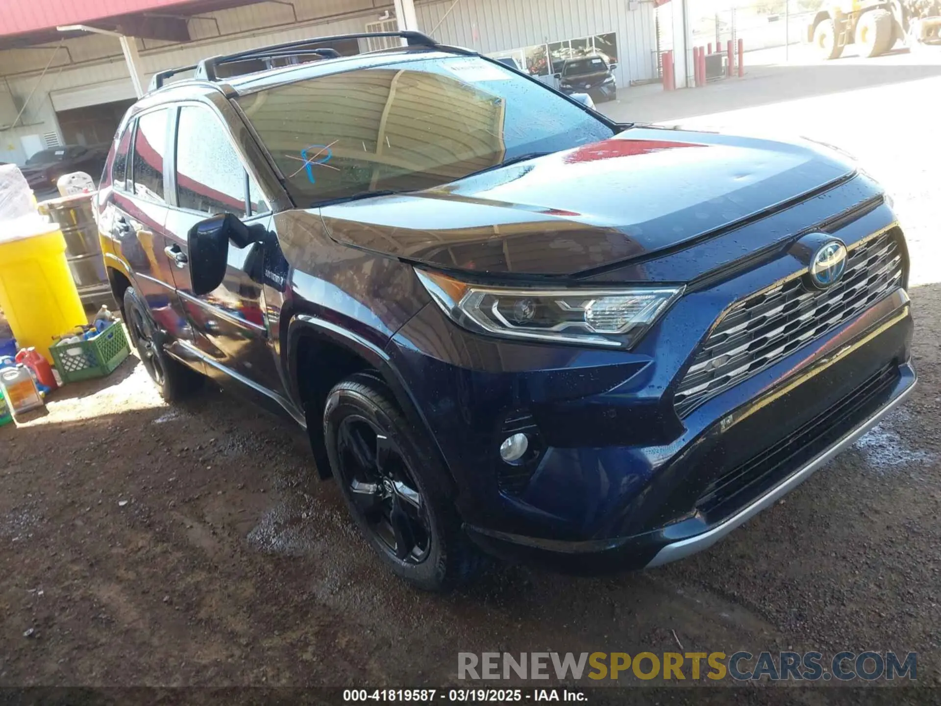 1 fotografías del automóvil dañado 2T3E6RFV2MW003947 TOYOTA RAV4 HYBRID 2021