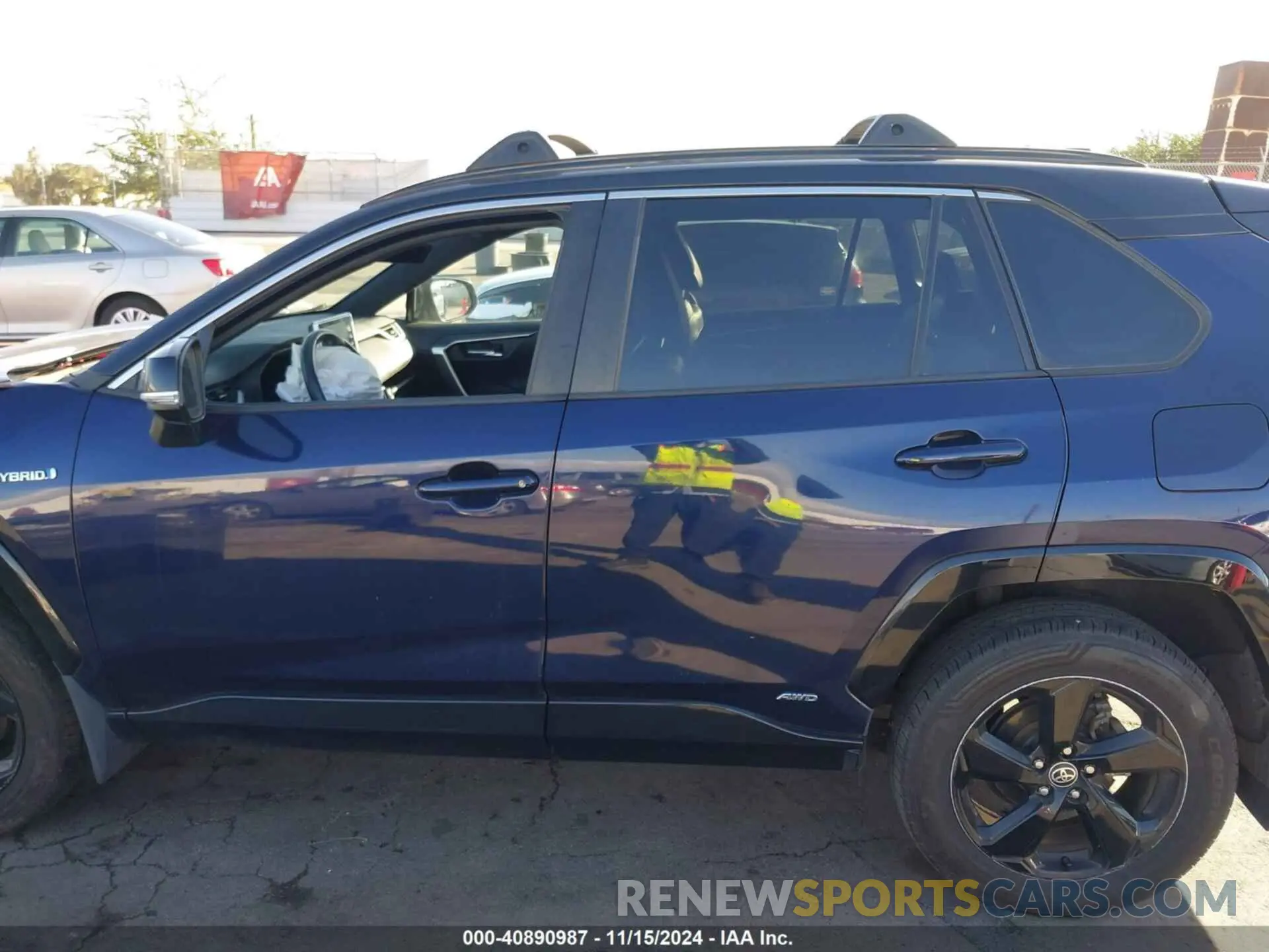 13 fotografías del automóvil dañado 2T3E6RFV5MW015266 TOYOTA RAV4 HYBRID 2021