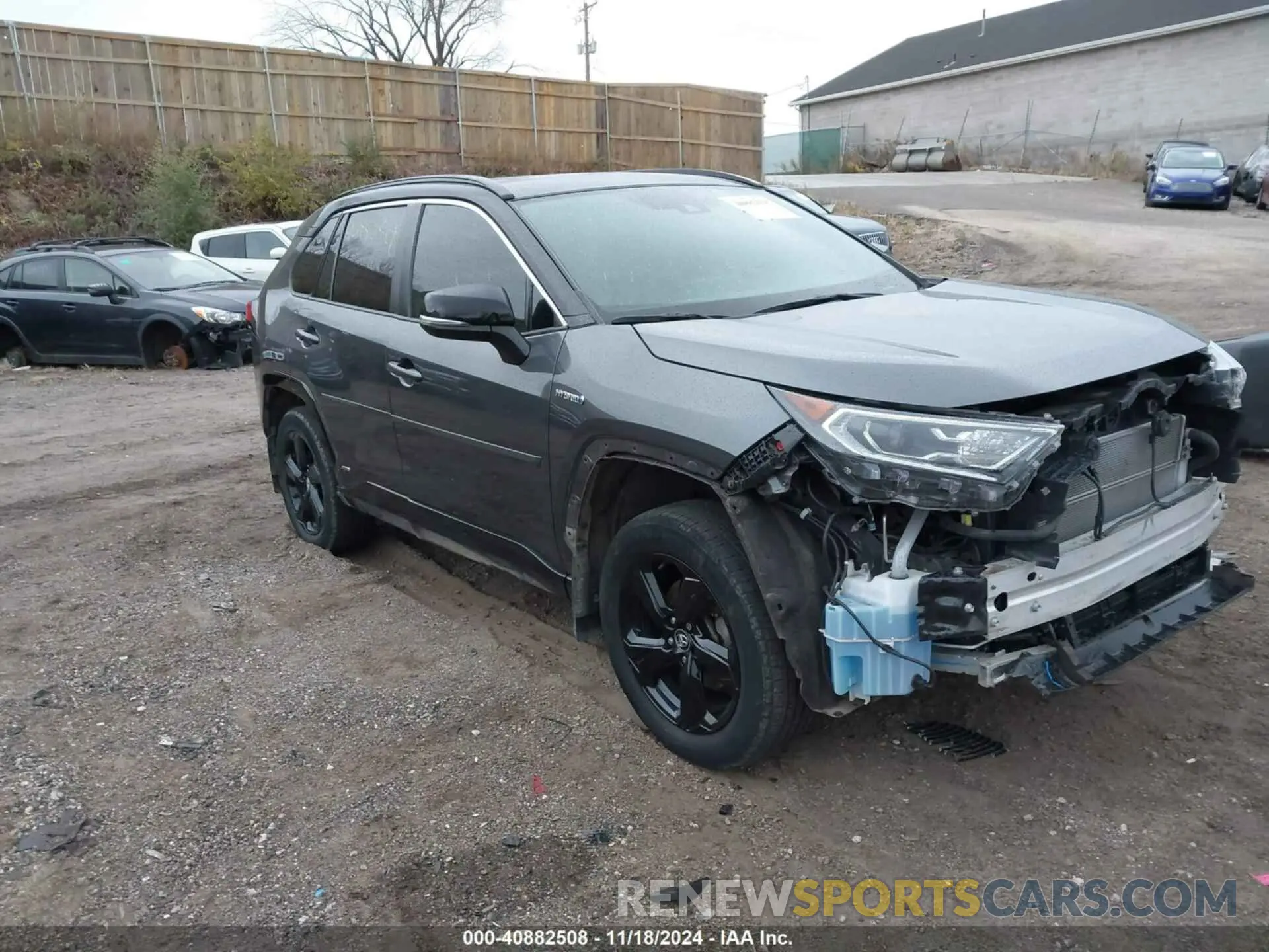 1 fotografías del automóvil dañado 2T3E6RFV7MW007637 TOYOTA RAV4 HYBRID 2021
