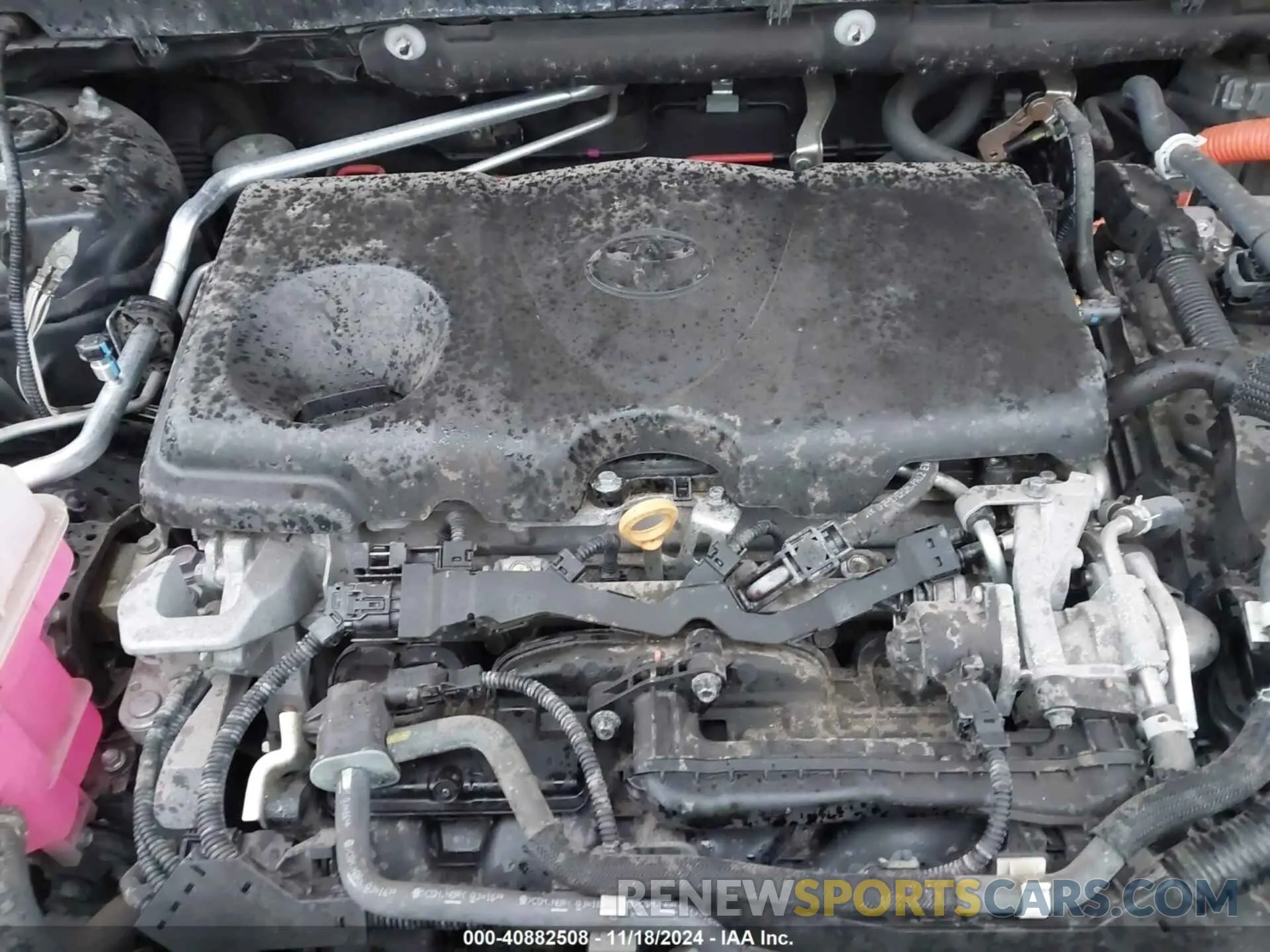 10 fotografías del automóvil dañado 2T3E6RFV7MW007637 TOYOTA RAV4 HYBRID 2021