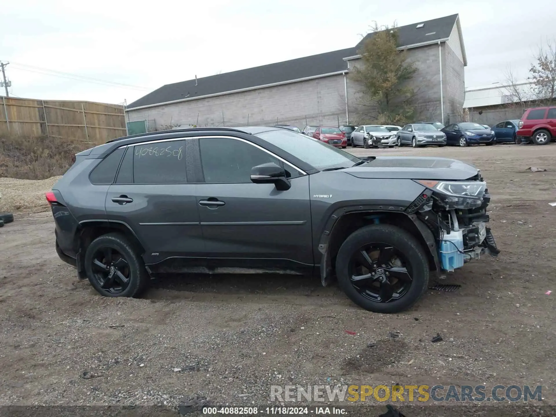 14 fotografías del automóvil dañado 2T3E6RFV7MW007637 TOYOTA RAV4 HYBRID 2021