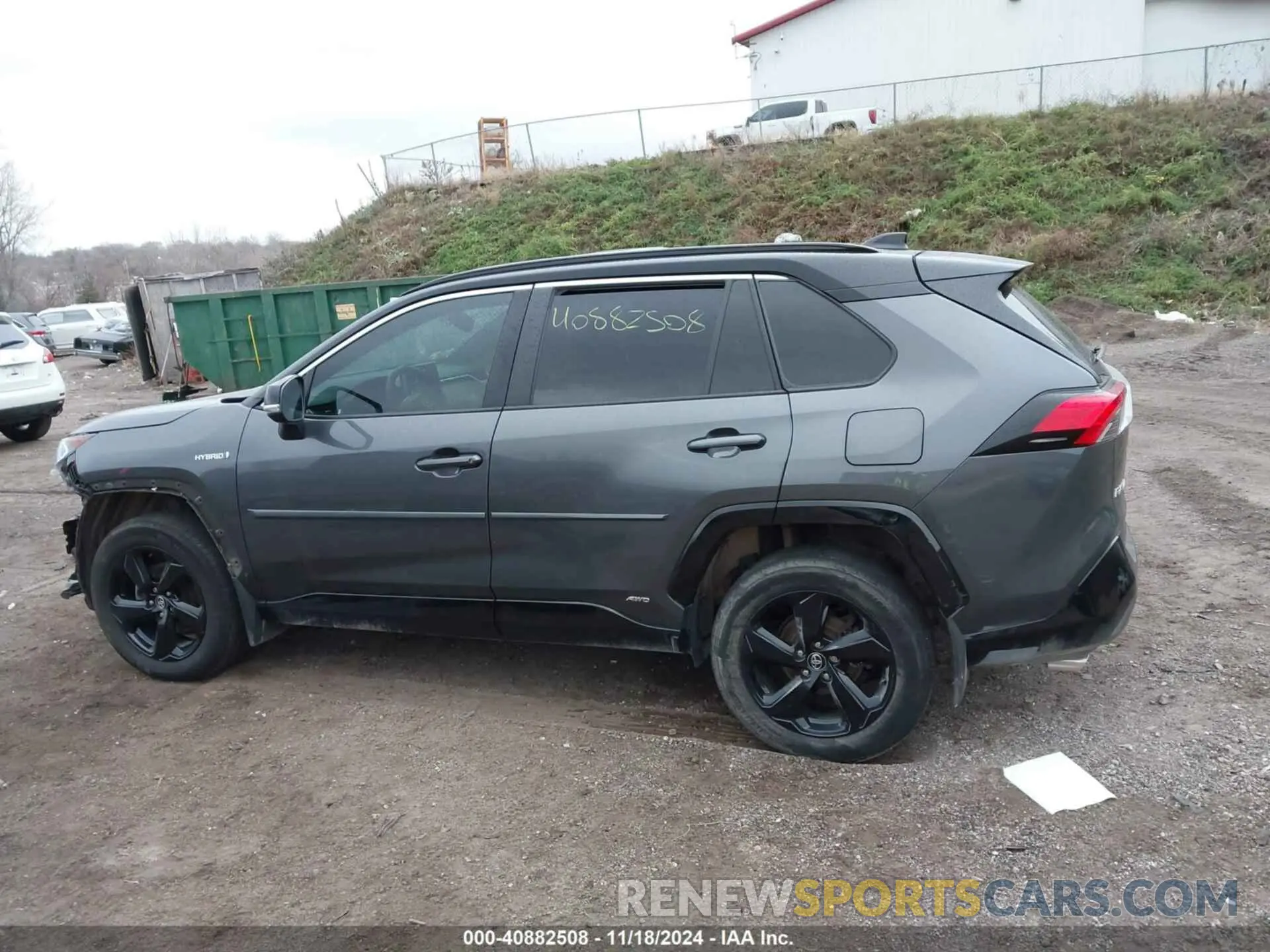 15 fotografías del automóvil dañado 2T3E6RFV7MW007637 TOYOTA RAV4 HYBRID 2021