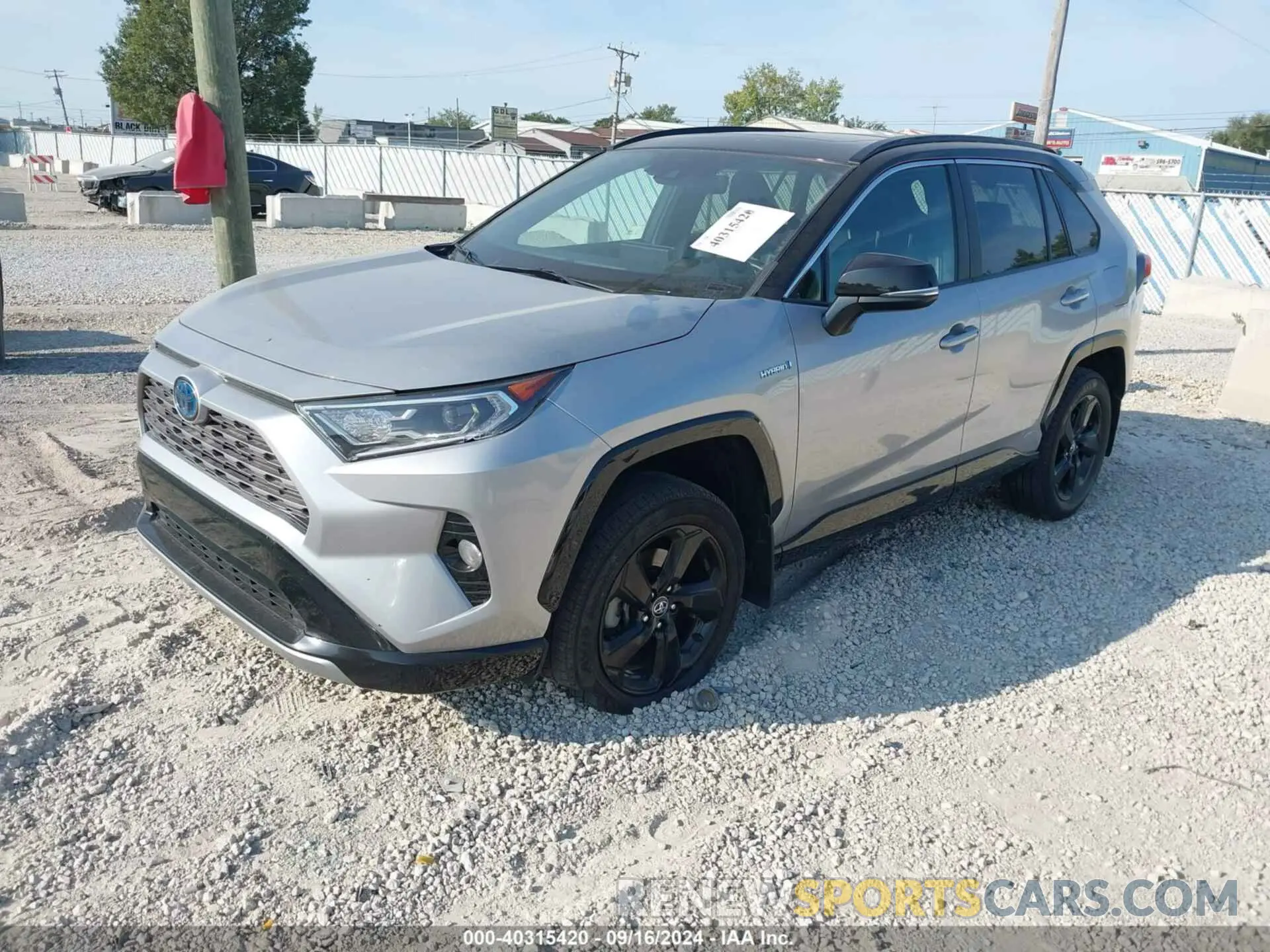 2 fotografías del automóvil dañado 2T3E6RFV8MW002916 TOYOTA RAV4 HYBRID 2021