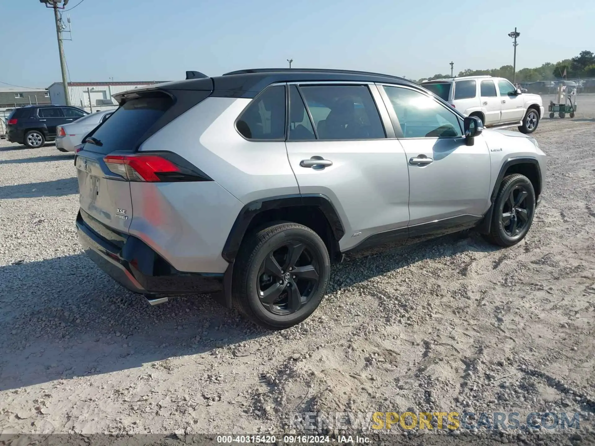 4 fotografías del automóvil dañado 2T3E6RFV8MW002916 TOYOTA RAV4 HYBRID 2021