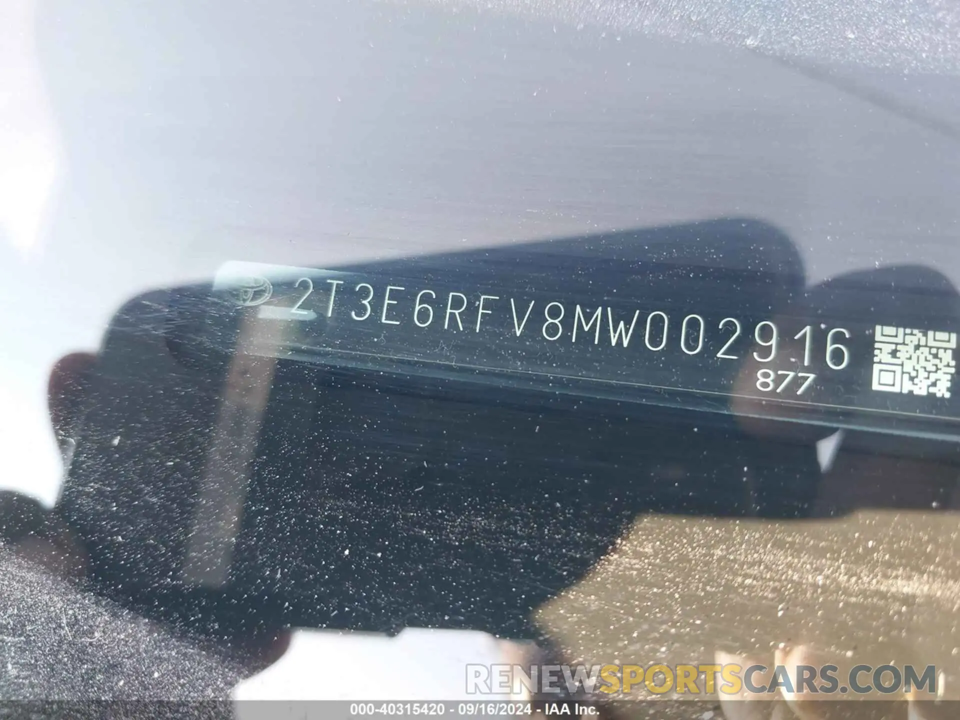 9 fotografías del automóvil dañado 2T3E6RFV8MW002916 TOYOTA RAV4 HYBRID 2021