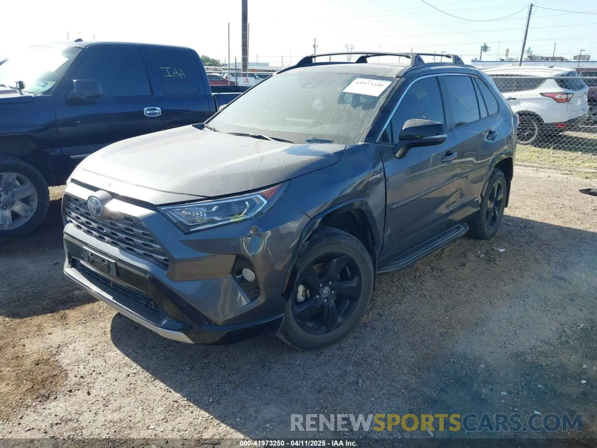 2 fotografías del automóvil dañado 2T3E6RFV8MW006805 TOYOTA RAV4 HYBRID 2021