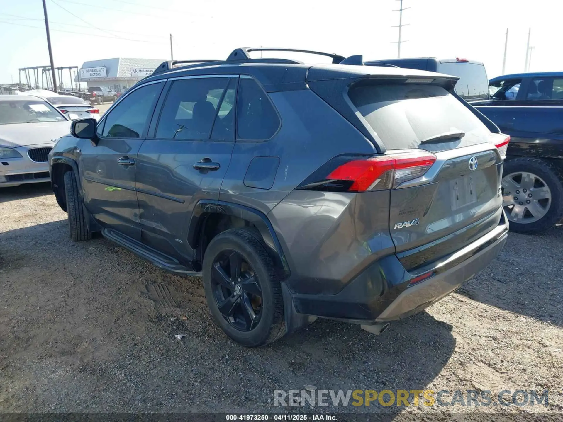 3 fotografías del automóvil dañado 2T3E6RFV8MW006805 TOYOTA RAV4 HYBRID 2021