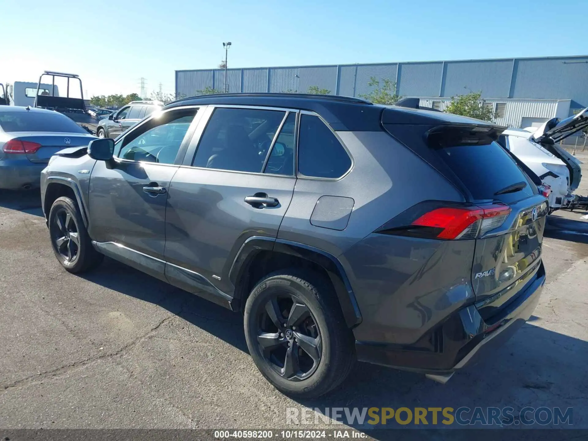 3 fotografías del automóvil dañado 2T3E6RFVXMW009477 TOYOTA RAV4 HYBRID 2021