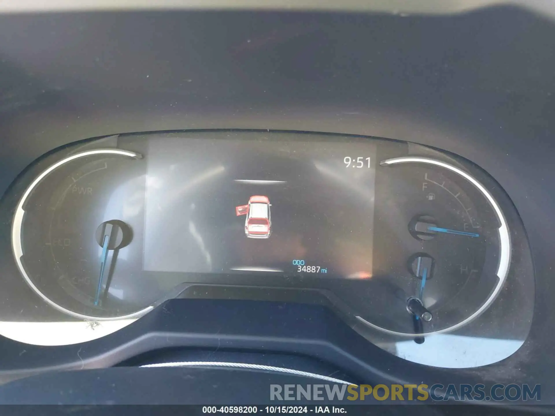7 fotografías del automóvil dañado 2T3E6RFVXMW009477 TOYOTA RAV4 HYBRID 2021