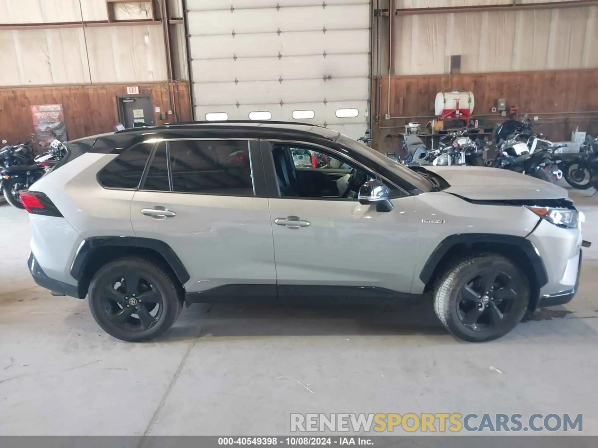 13 fotografías del automóvil dañado 2T3E6RFVXMW020284 TOYOTA RAV4 HYBRID 2021