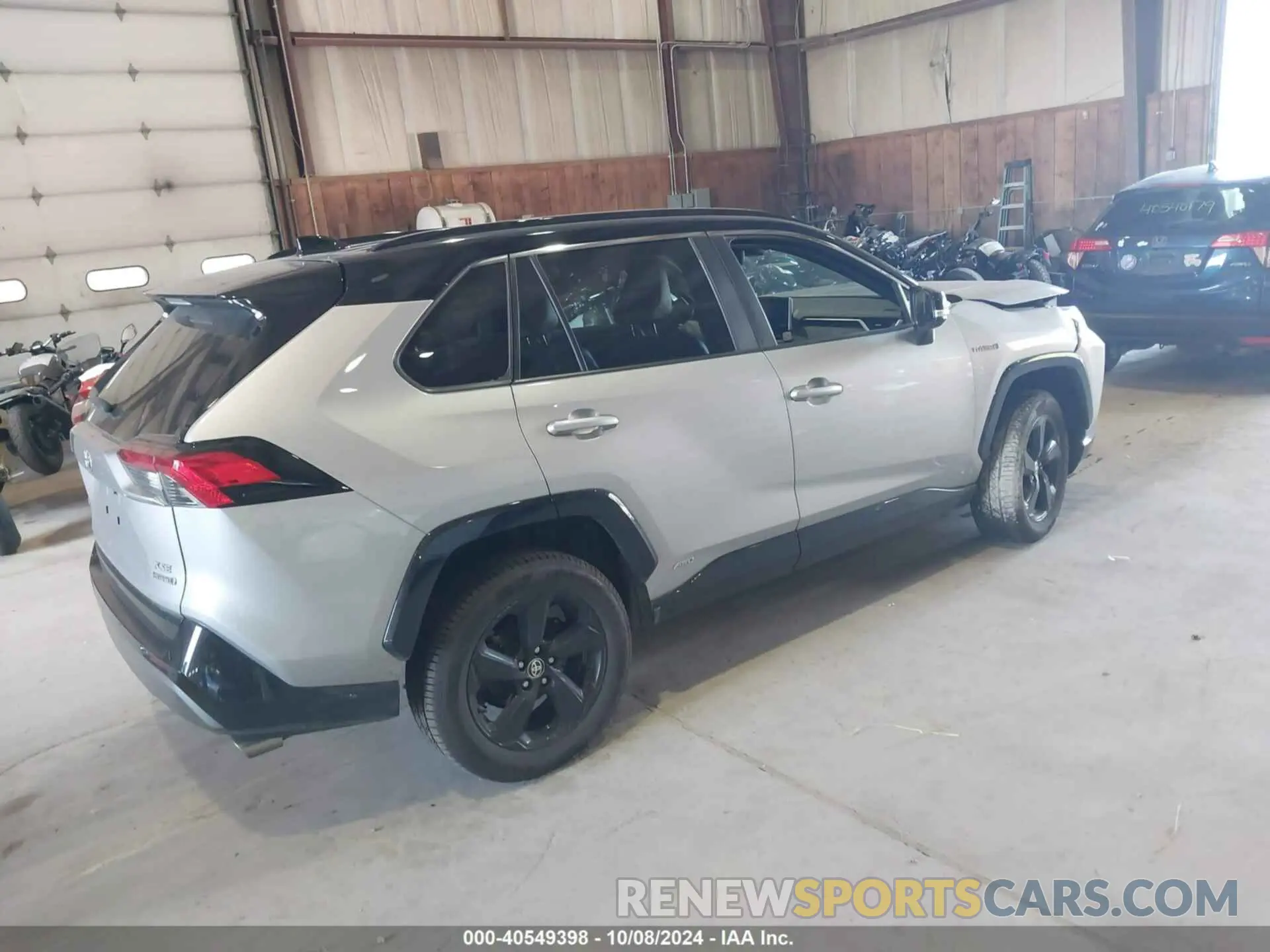 4 fotografías del automóvil dañado 2T3E6RFVXMW020284 TOYOTA RAV4 HYBRID 2021