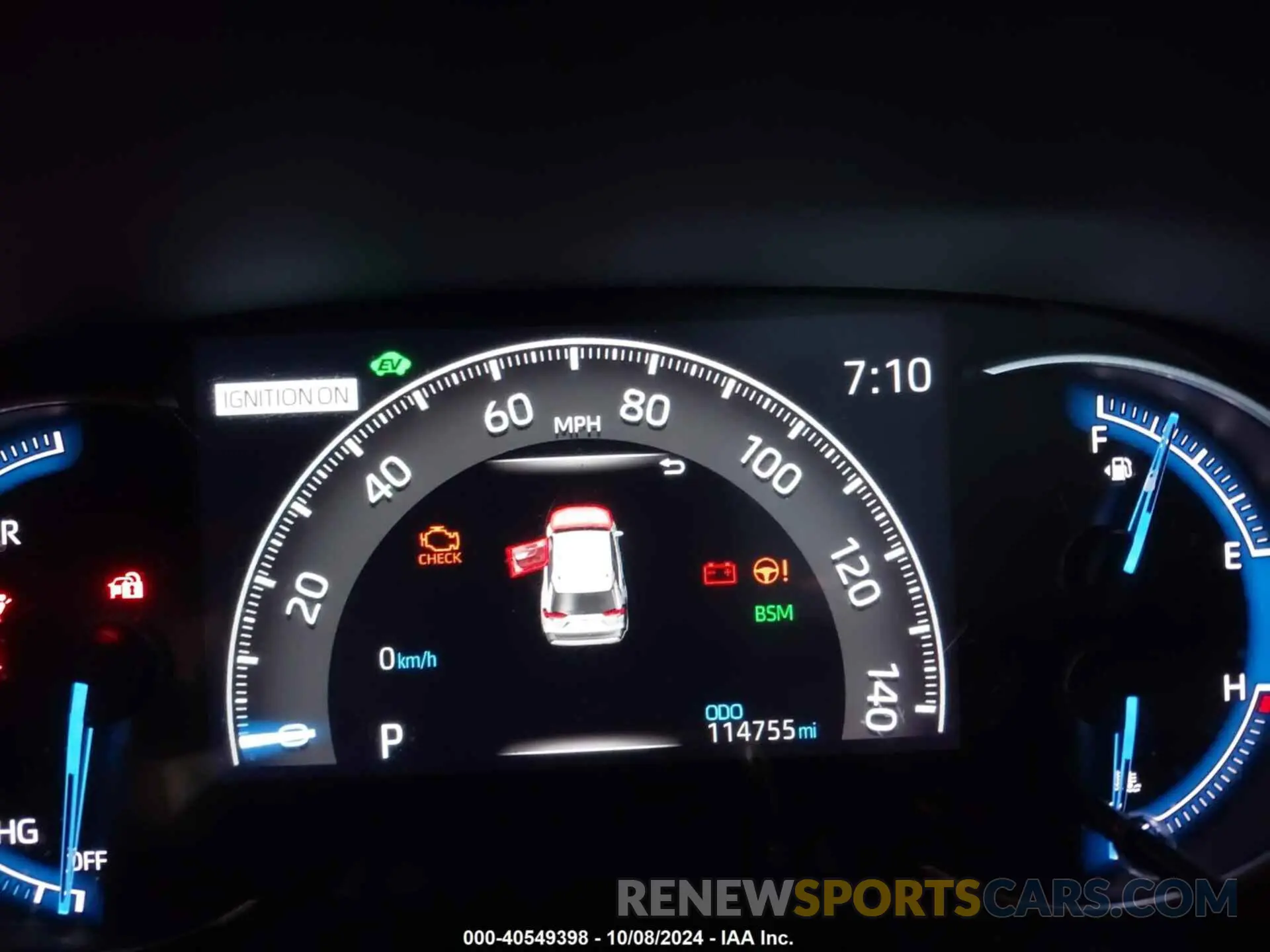 7 fotografías del automóvil dañado 2T3E6RFVXMW020284 TOYOTA RAV4 HYBRID 2021