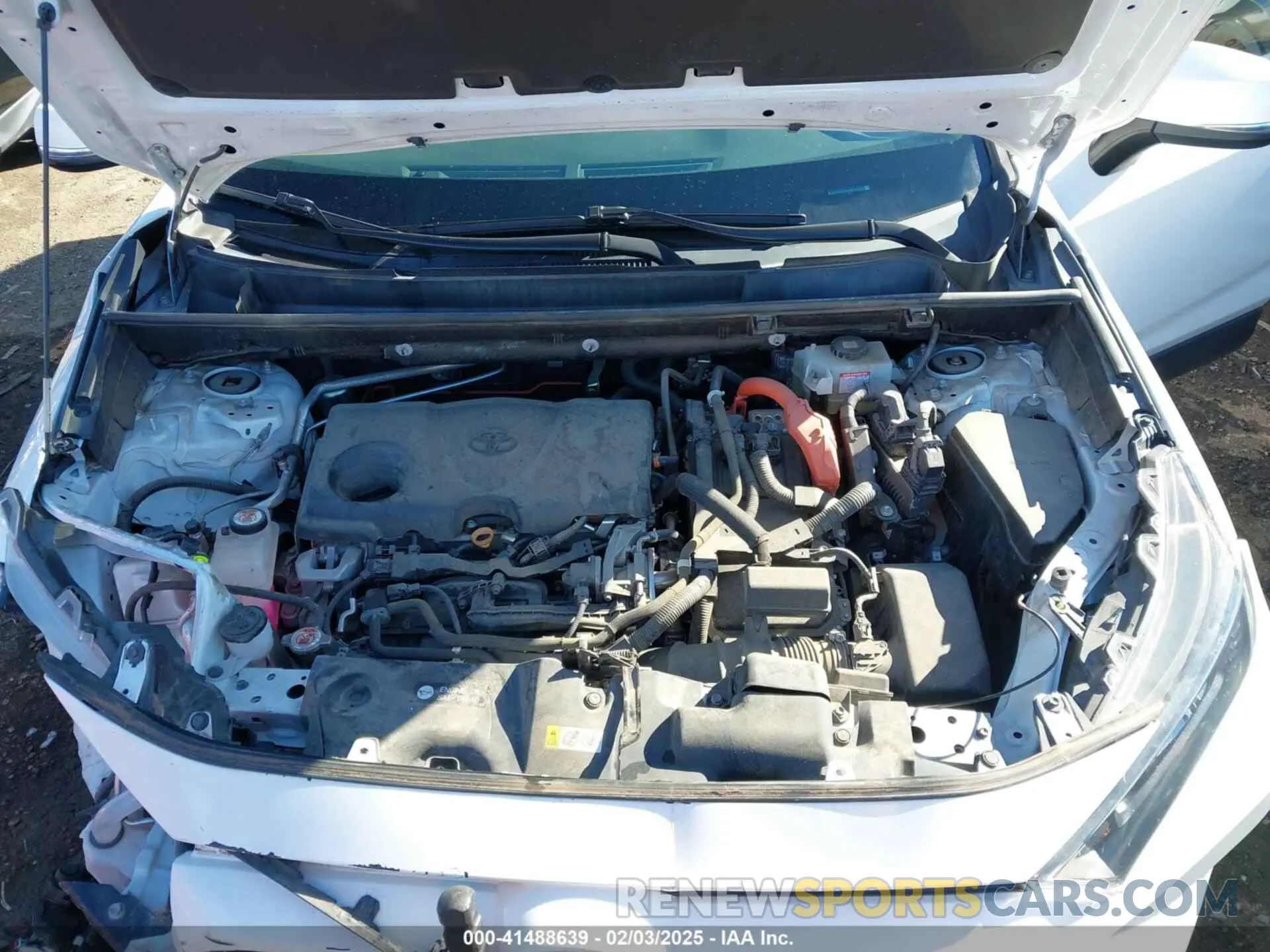 10 fotografías del automóvil dañado 2T3M6RFV8MW015418 TOYOTA RAV4 HYBRID 2021