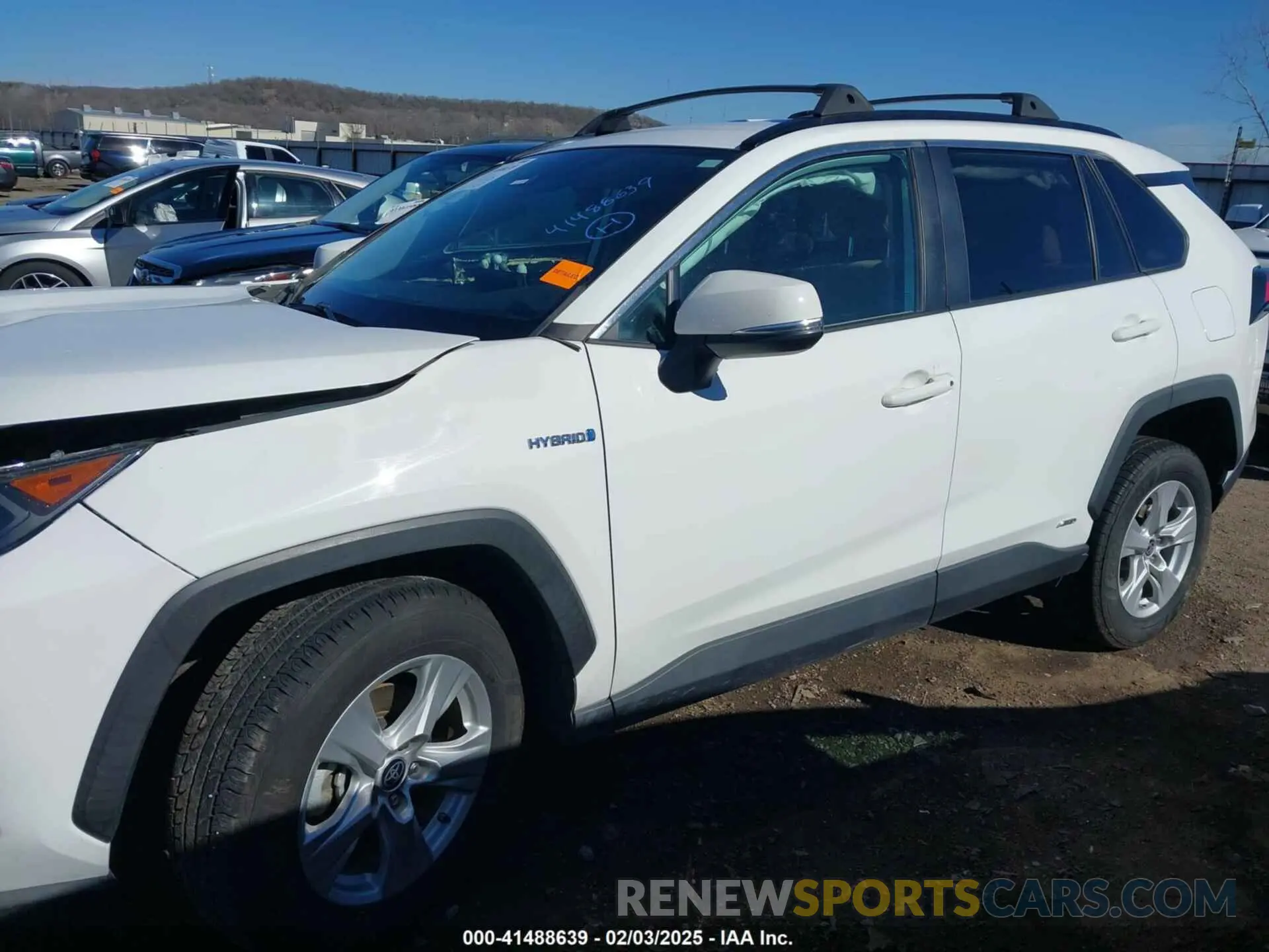 14 fotografías del automóvil dañado 2T3M6RFV8MW015418 TOYOTA RAV4 HYBRID 2021