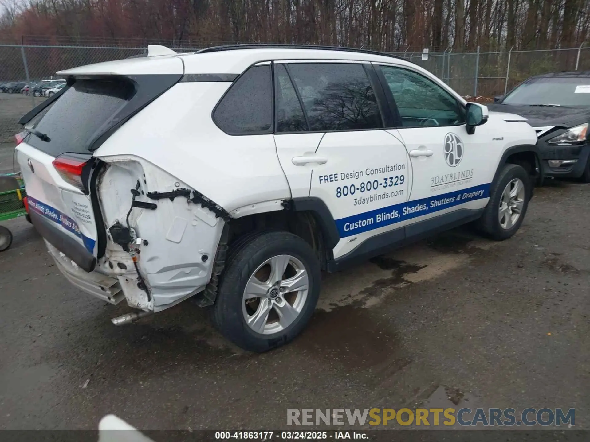 4 fotografías del automóvil dañado 2T3MWRFV6MW118143 TOYOTA RAV4 HYBRID 2021