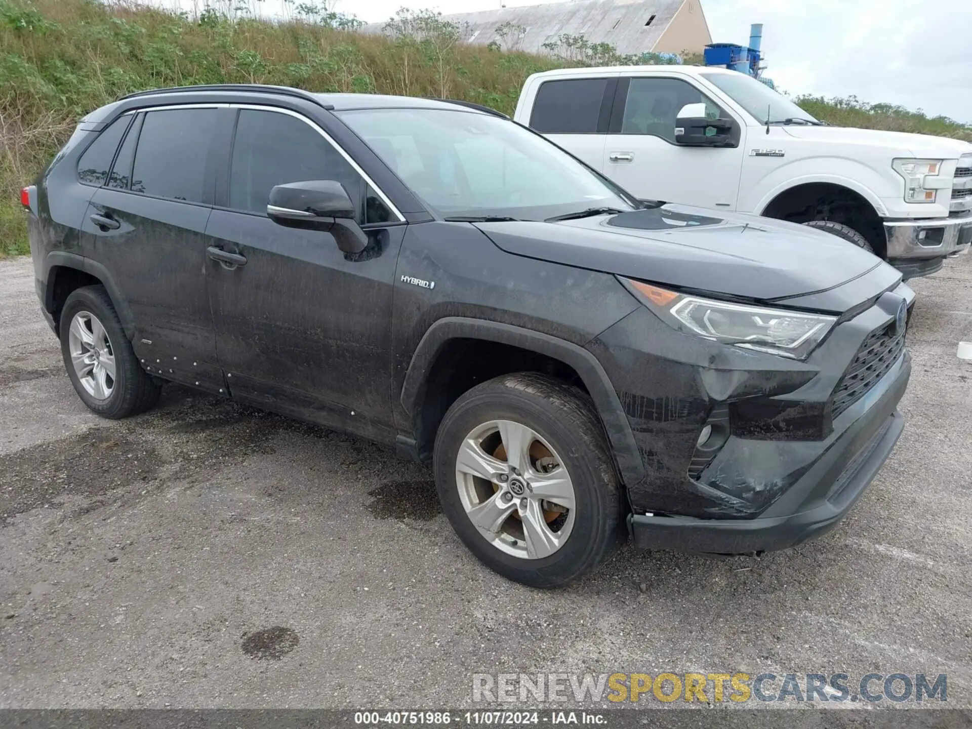 1 fotografías del automóvil dañado 2T3R6RFV0MW013569 TOYOTA RAV4 HYBRID 2021