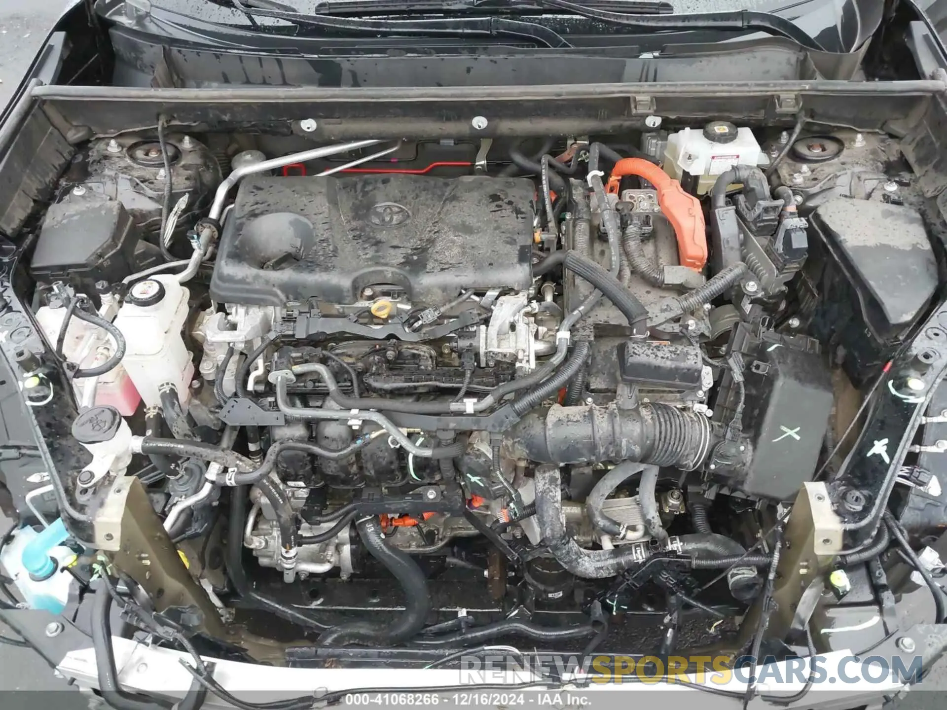 10 fotografías del automóvil dañado 2T3R6RFV3MW015039 TOYOTA RAV4 HYBRID 2021