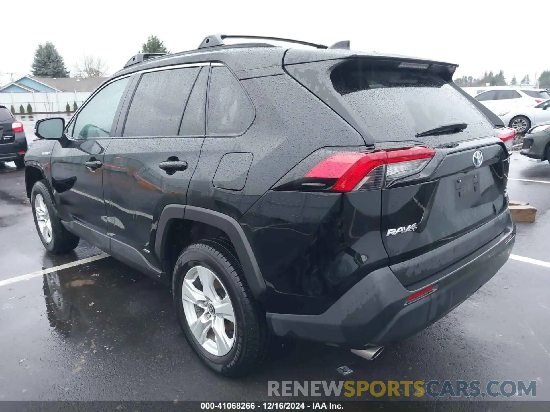 3 fotografías del automóvil dañado 2T3R6RFV3MW015039 TOYOTA RAV4 HYBRID 2021