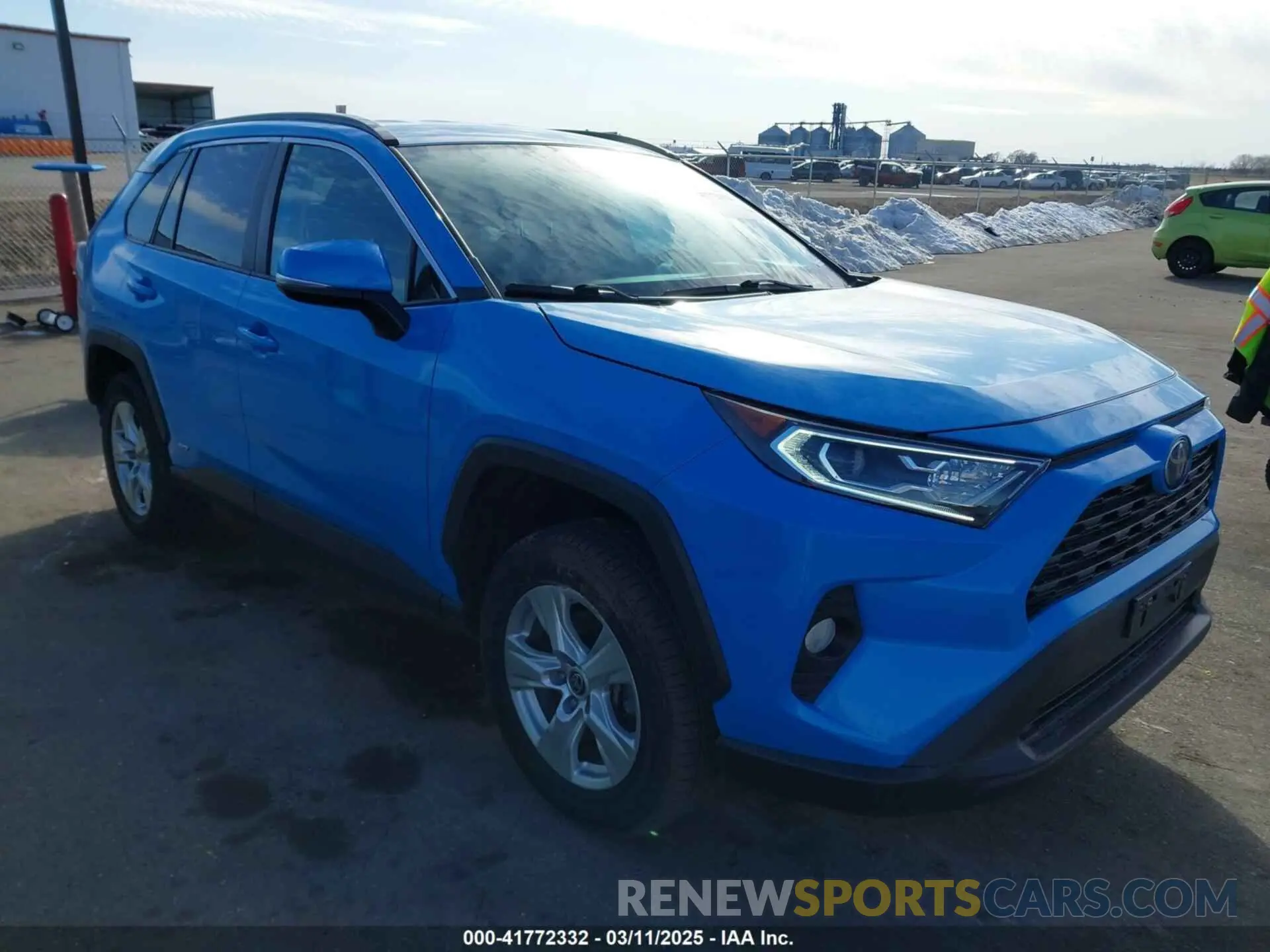 1 fotografías del automóvil dañado 2T3RWRFV5MW113117 TOYOTA RAV4 HYBRID 2021