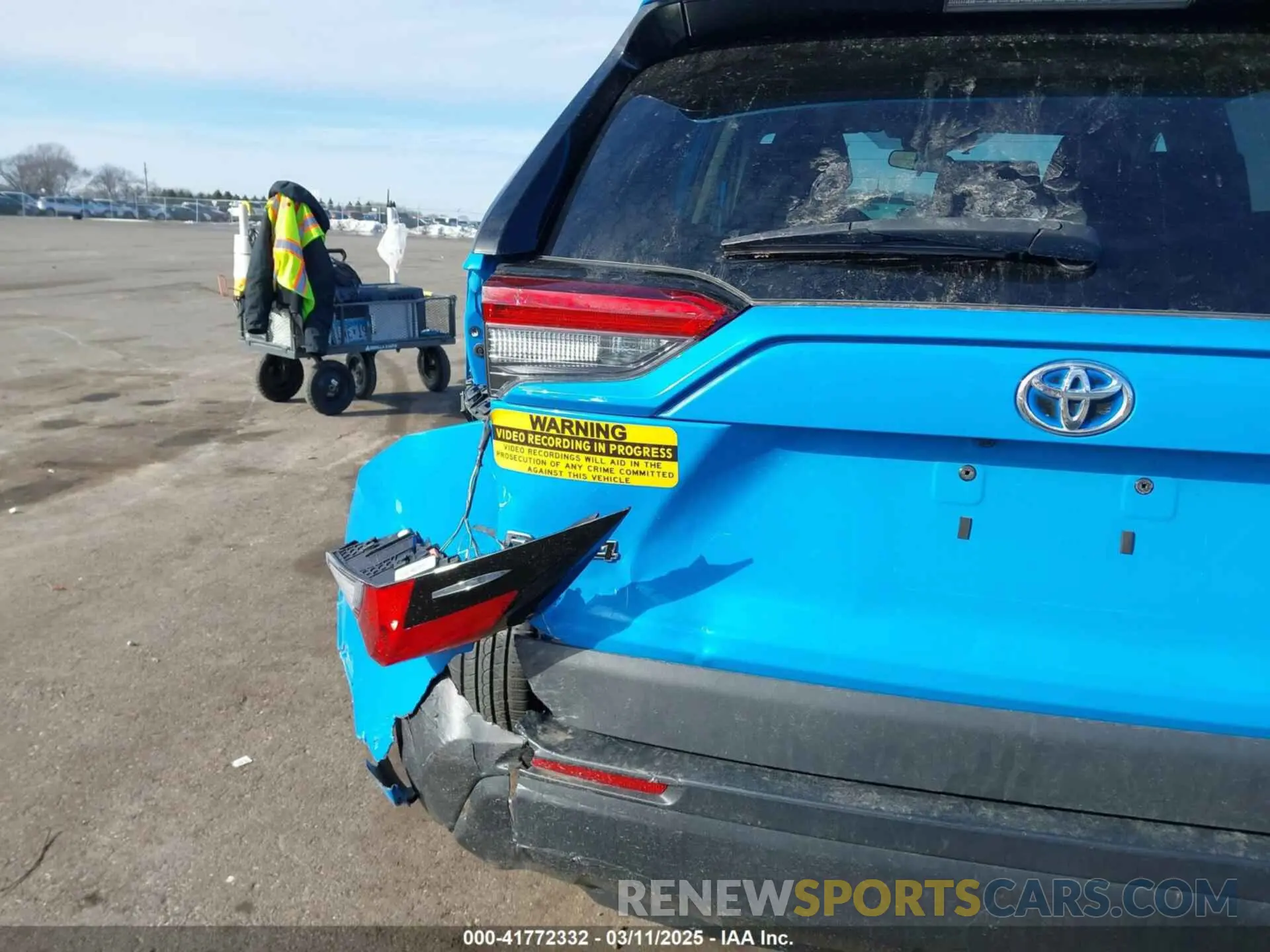 18 fotografías del automóvil dañado 2T3RWRFV5MW113117 TOYOTA RAV4 HYBRID 2021