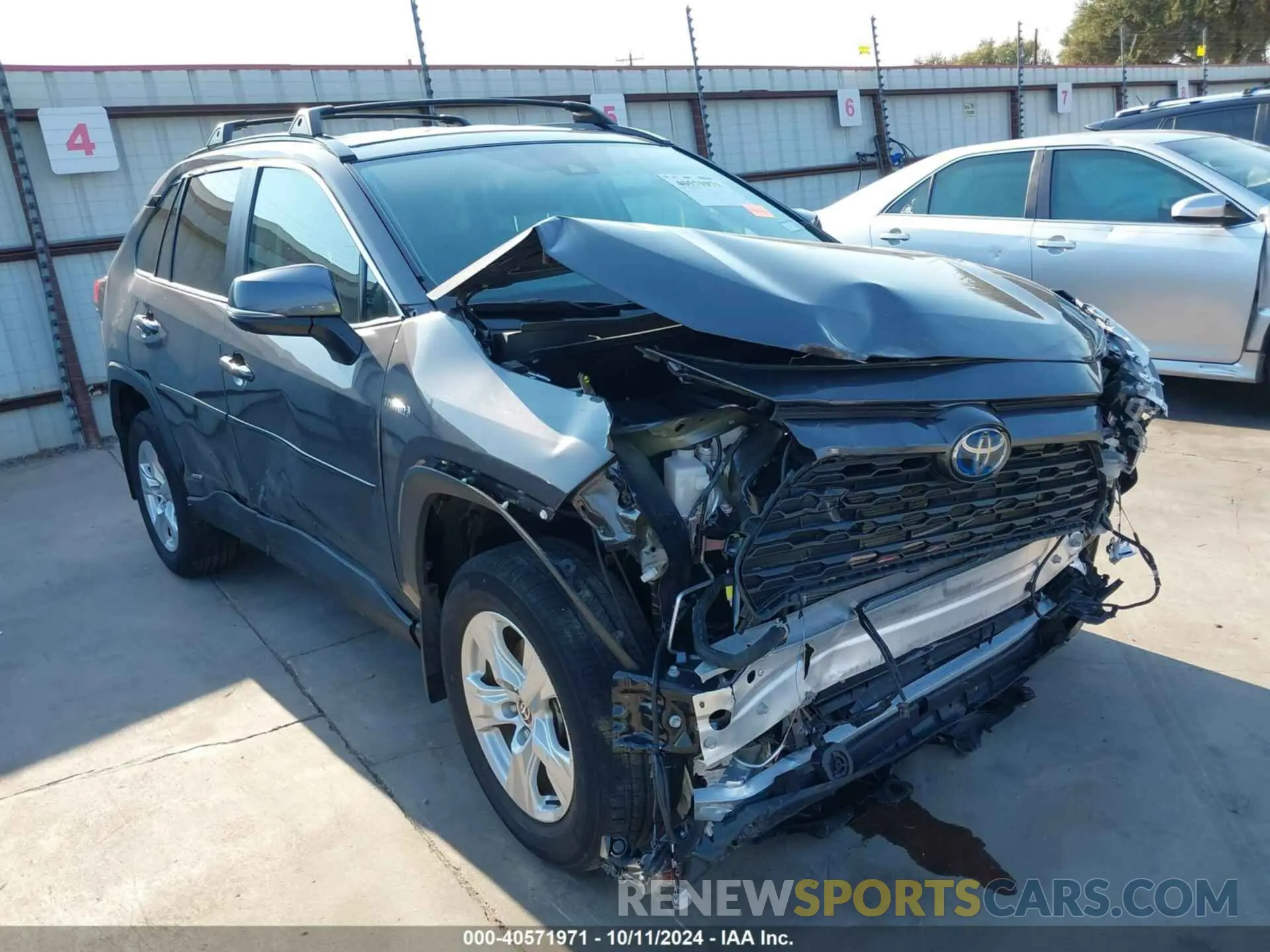 1 fotografías del automóvil dañado 2T3RWRFV8MW116416 TOYOTA RAV4 HYBRID 2021