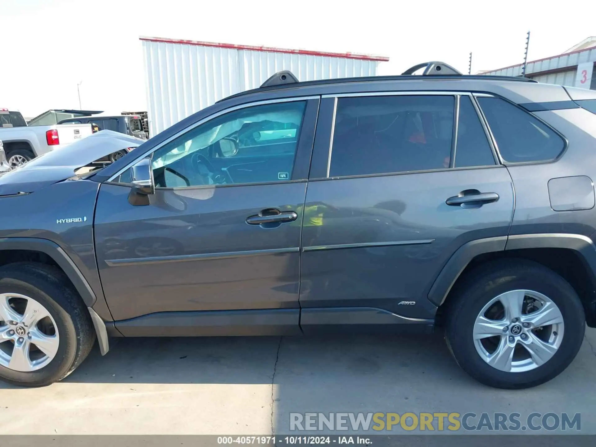 15 fotografías del automóvil dañado 2T3RWRFV8MW116416 TOYOTA RAV4 HYBRID 2021