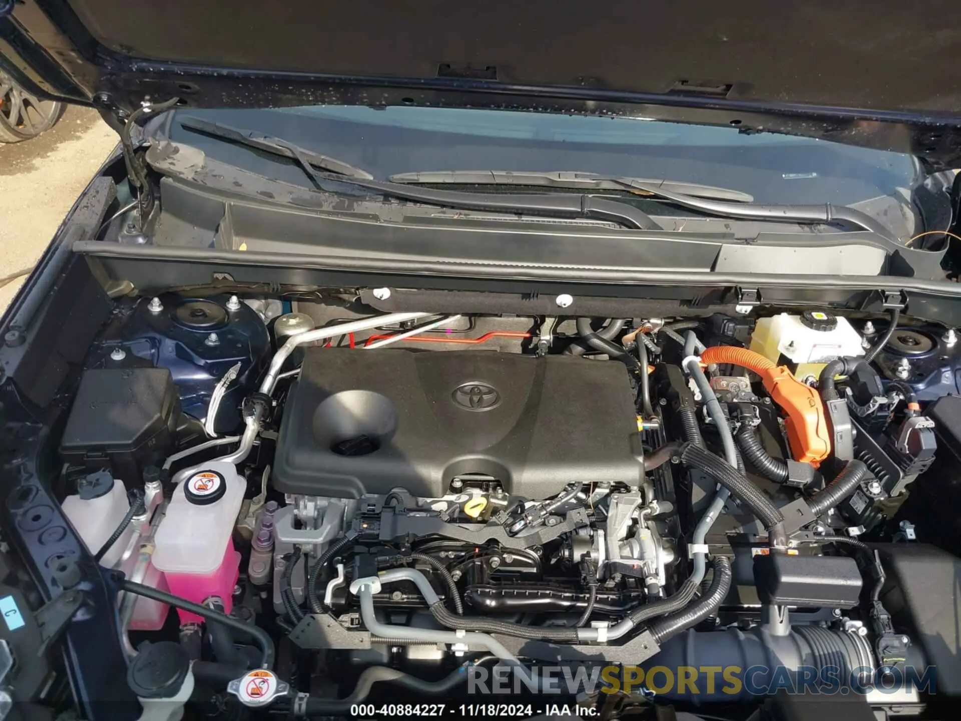 10 fotografías del automóvil dañado 4T3B6RFV1MU044122 TOYOTA RAV4 HYBRID 2021