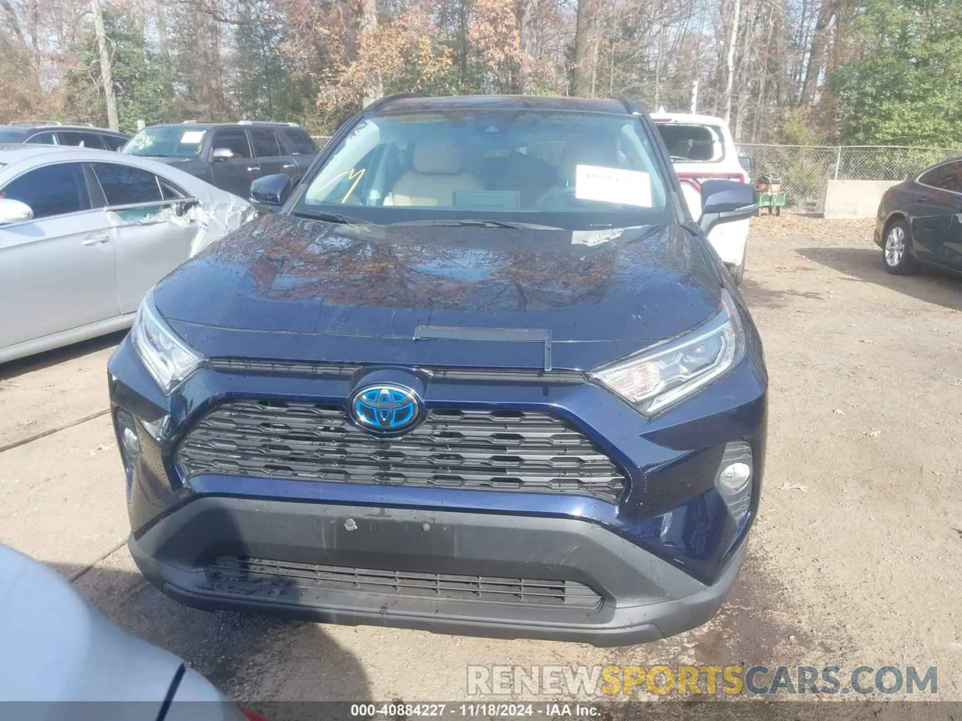 12 fotografías del automóvil dañado 4T3B6RFV1MU044122 TOYOTA RAV4 HYBRID 2021