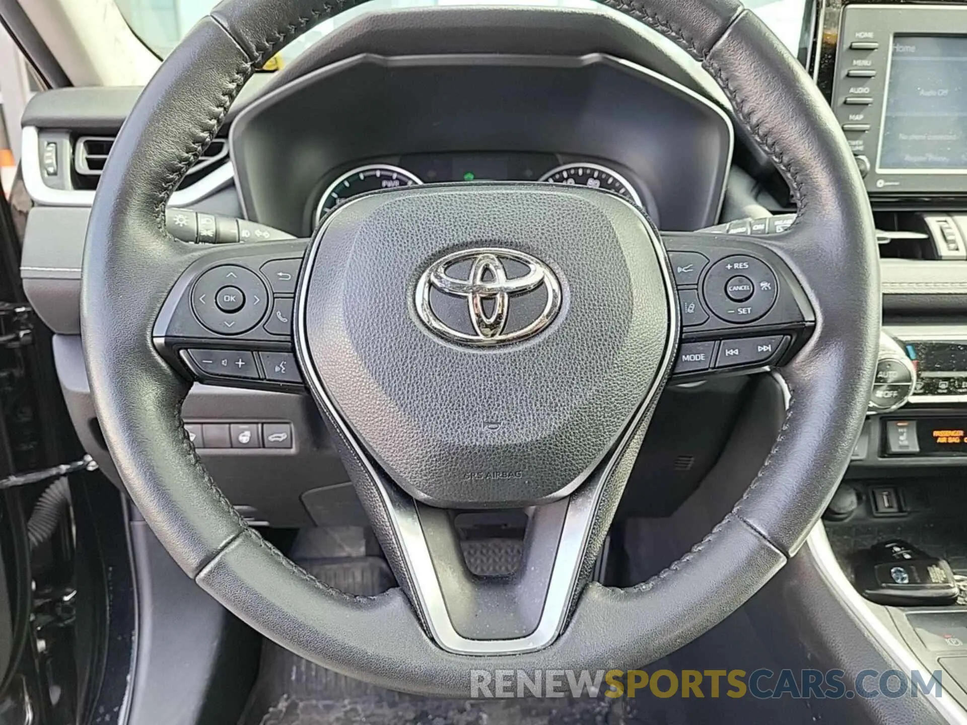 20 fotografías del automóvil dañado 4T3B6RFV3MU034076 TOYOTA RAV4 HYBRID 2021
