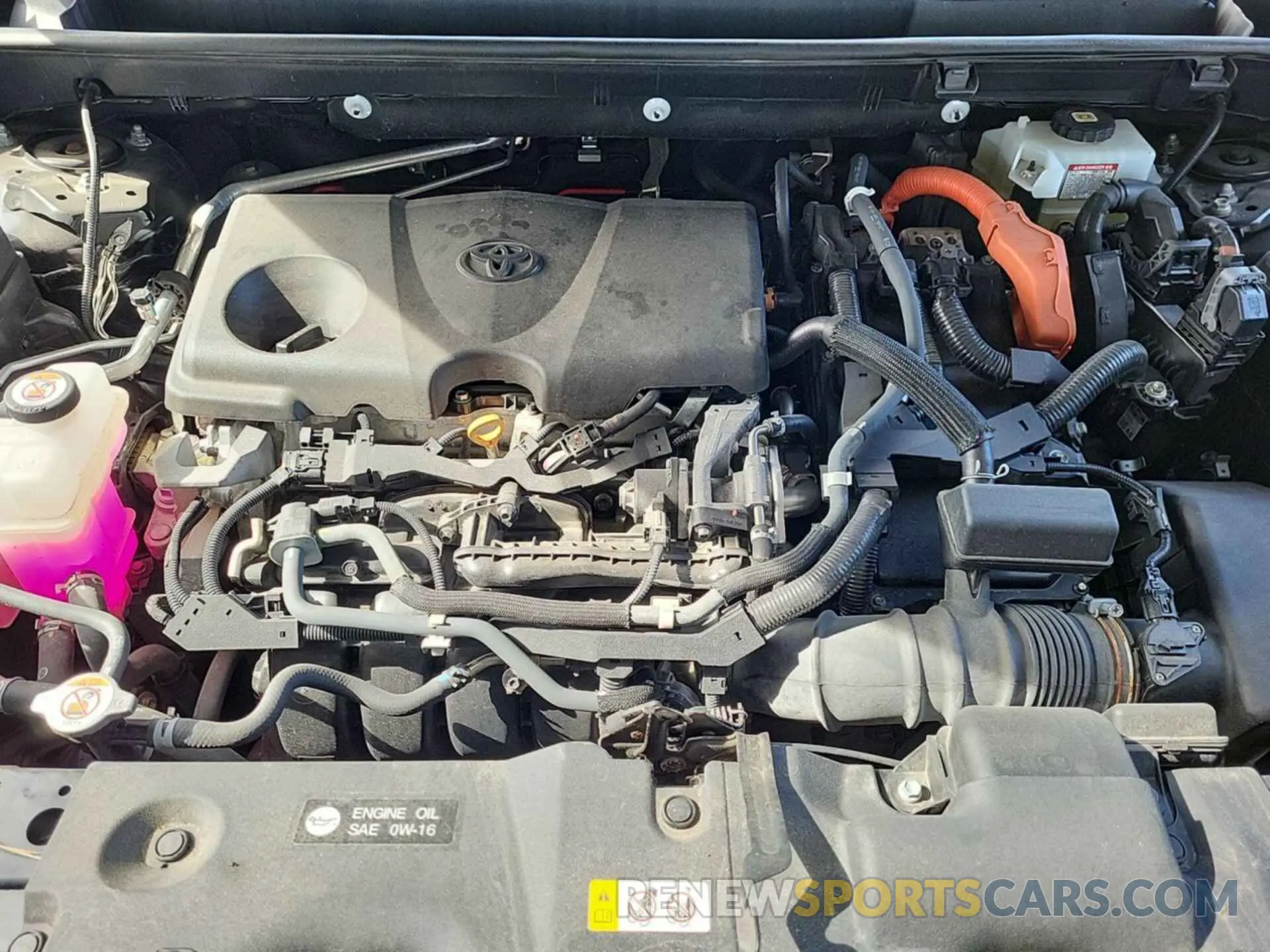 21 fotografías del automóvil dañado 4T3B6RFV3MU034076 TOYOTA RAV4 HYBRID 2021