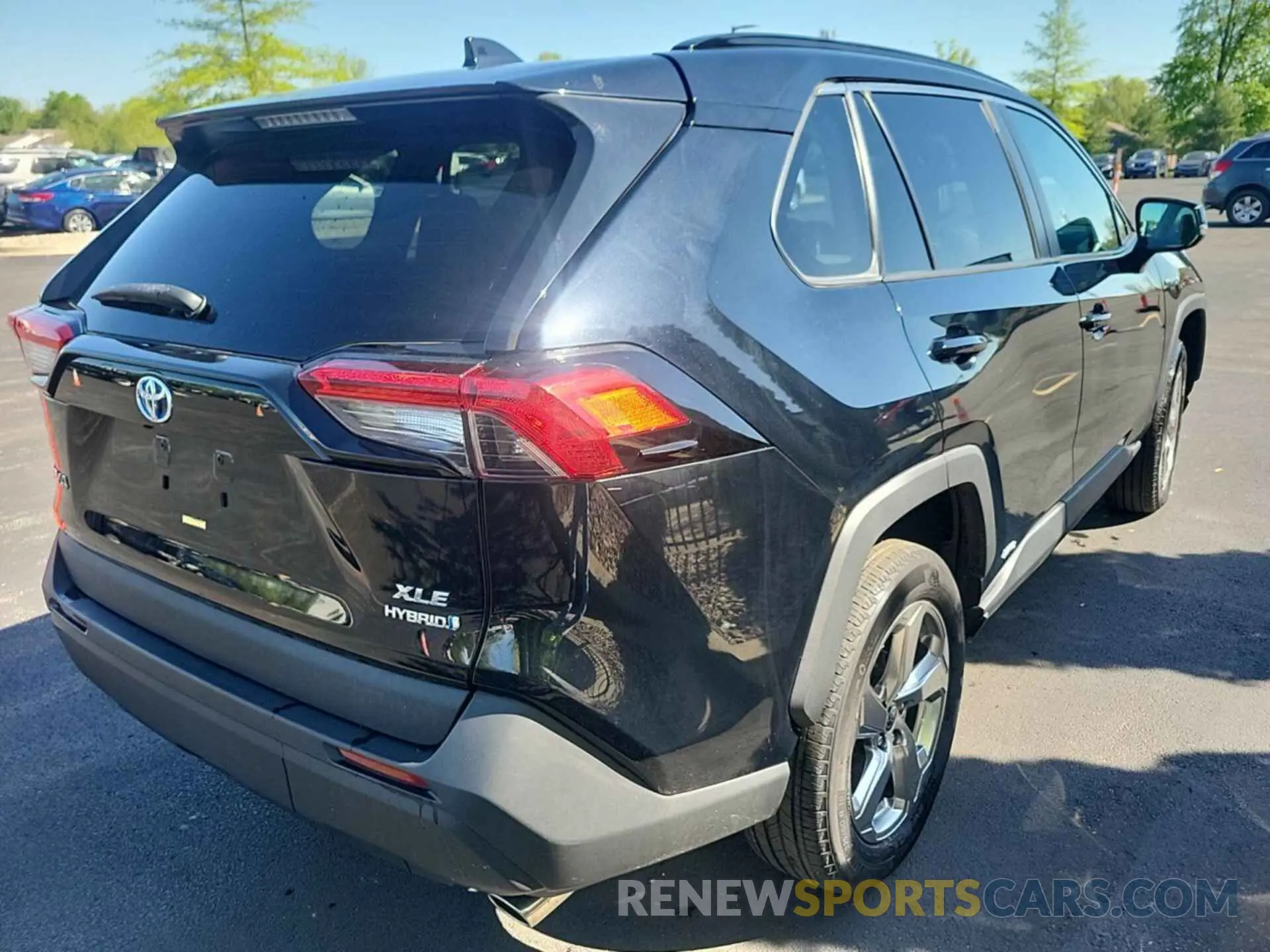 9 fotografías del automóvil dañado 4T3B6RFV3MU034076 TOYOTA RAV4 HYBRID 2021