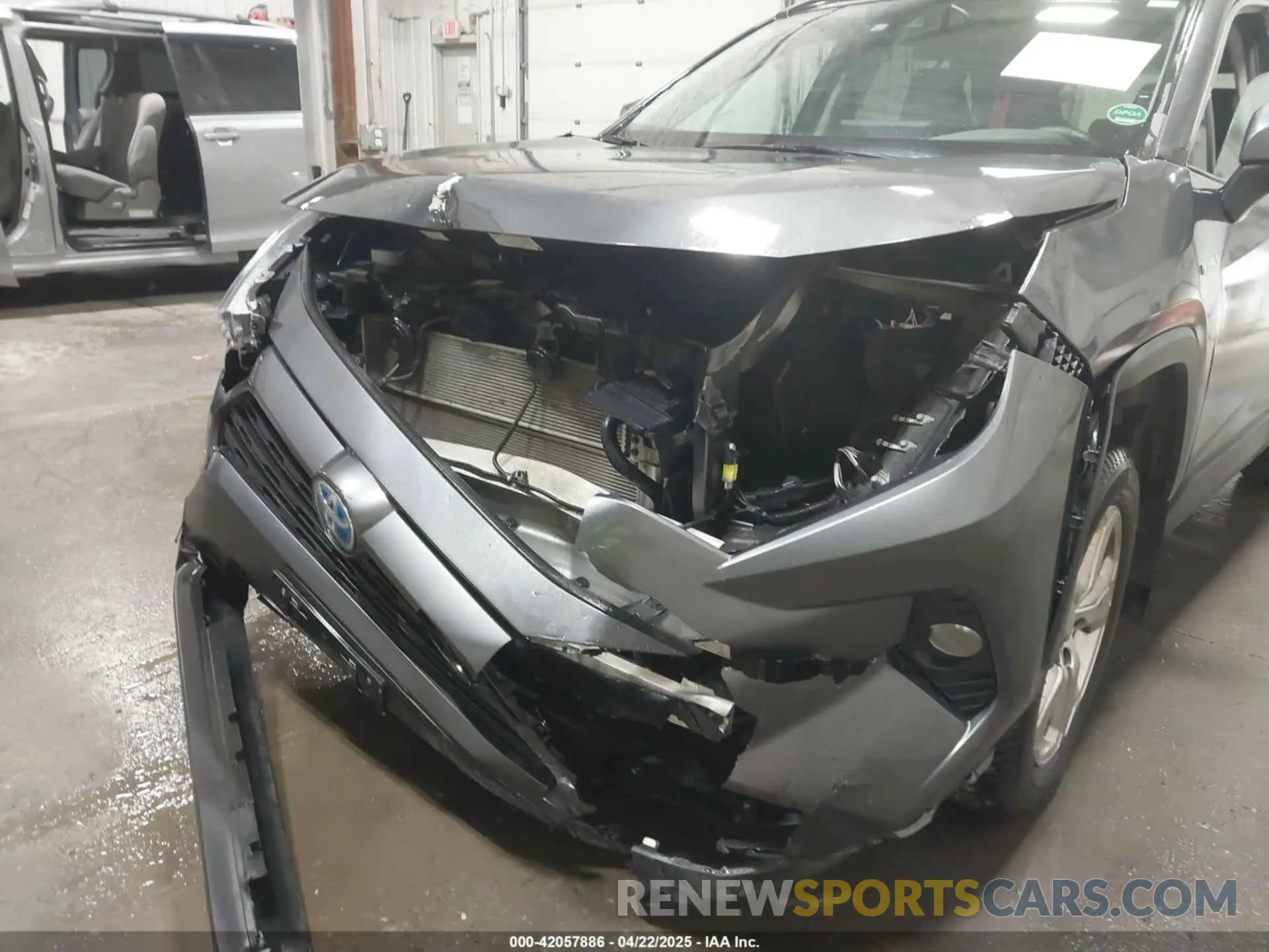 6 fotografías del automóvil dañado 4T3B6RFV4MU006402 TOYOTA RAV4 HYBRID 2021