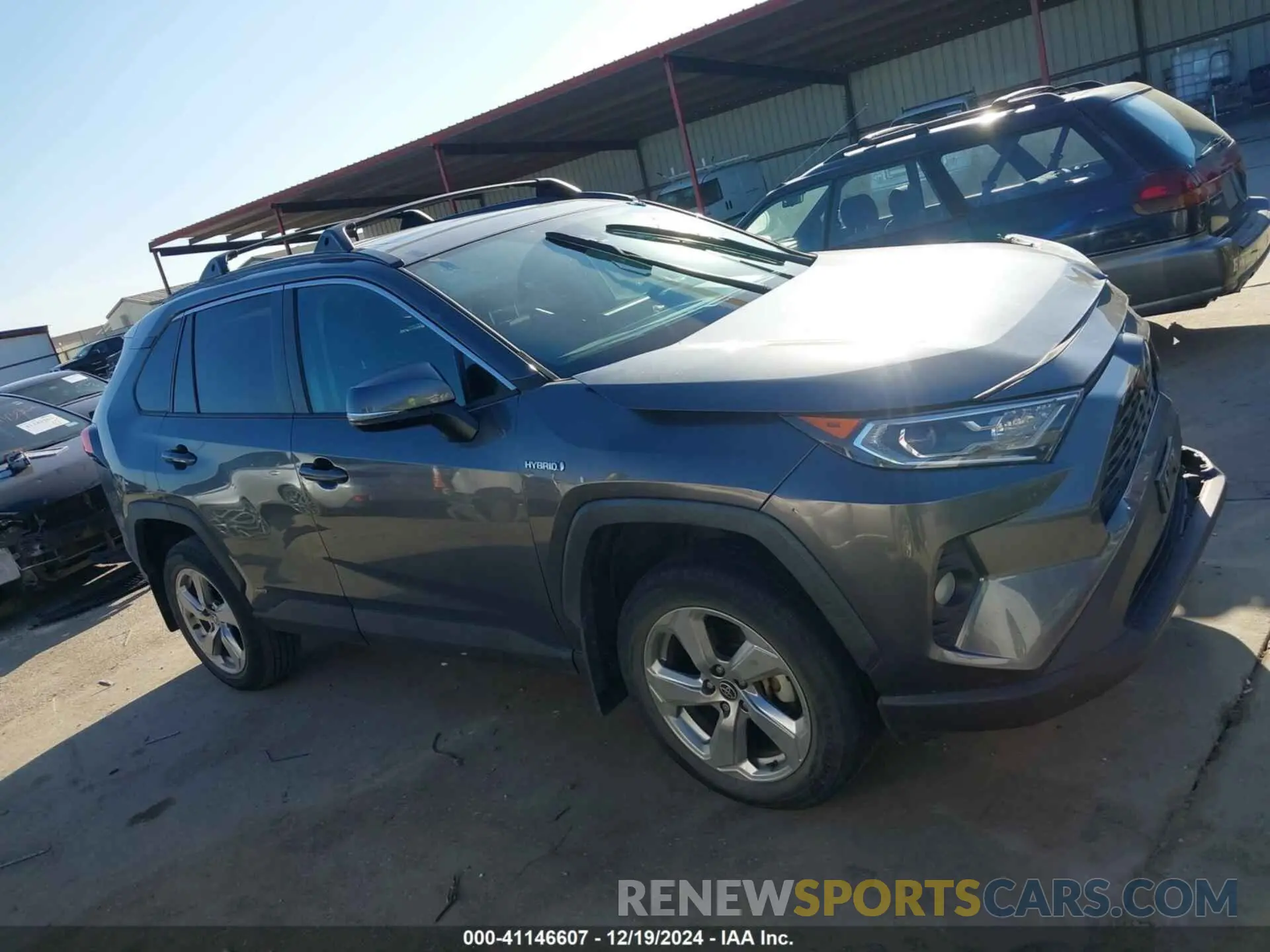 13 fotografías del automóvil dañado 4T3B6RFV4MU041862 TOYOTA RAV4 HYBRID 2021