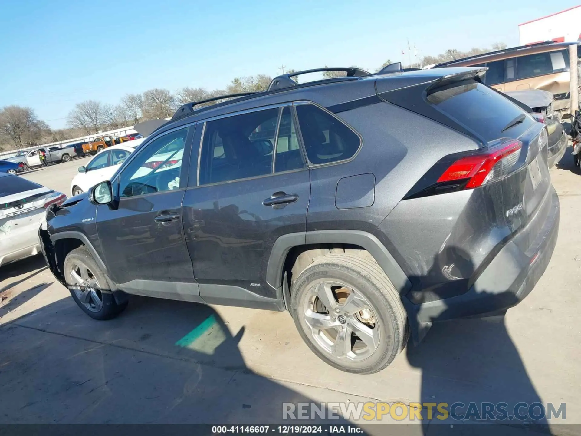 14 fotografías del automóvil dañado 4T3B6RFV4MU041862 TOYOTA RAV4 HYBRID 2021