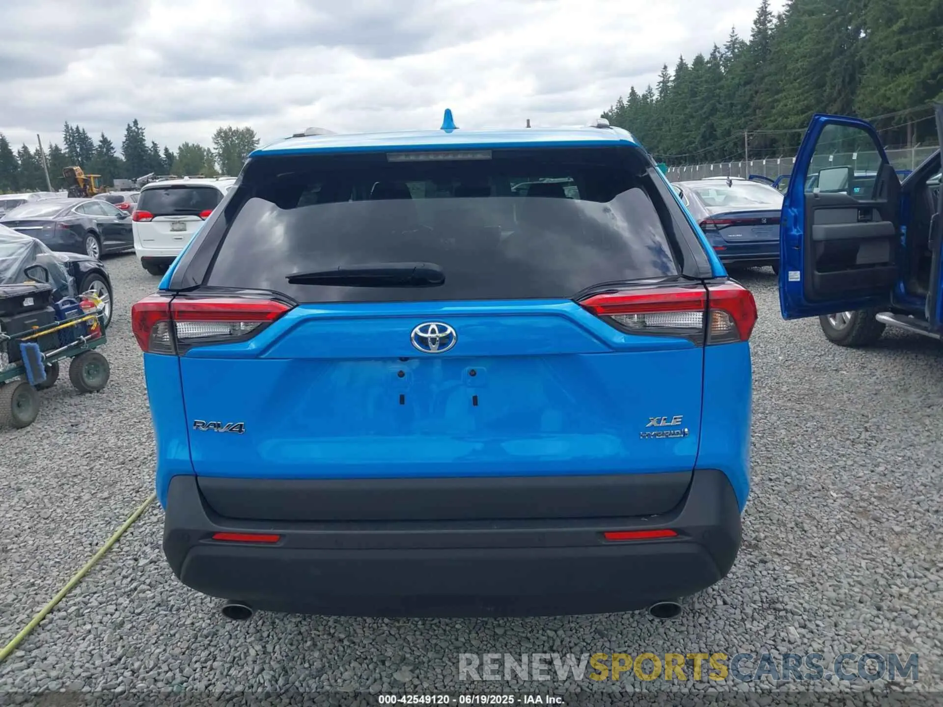 16 fotografías del automóvil dañado 4T3B6RFV6MU048392 TOYOTA RAV4 HYBRID 2021