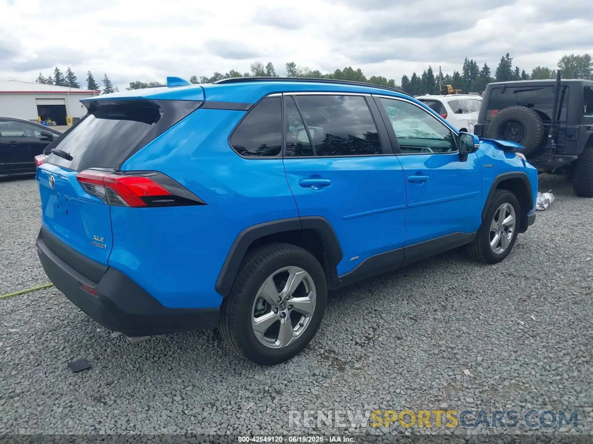 4 fotografías del automóvil dañado 4T3B6RFV6MU048392 TOYOTA RAV4 HYBRID 2021