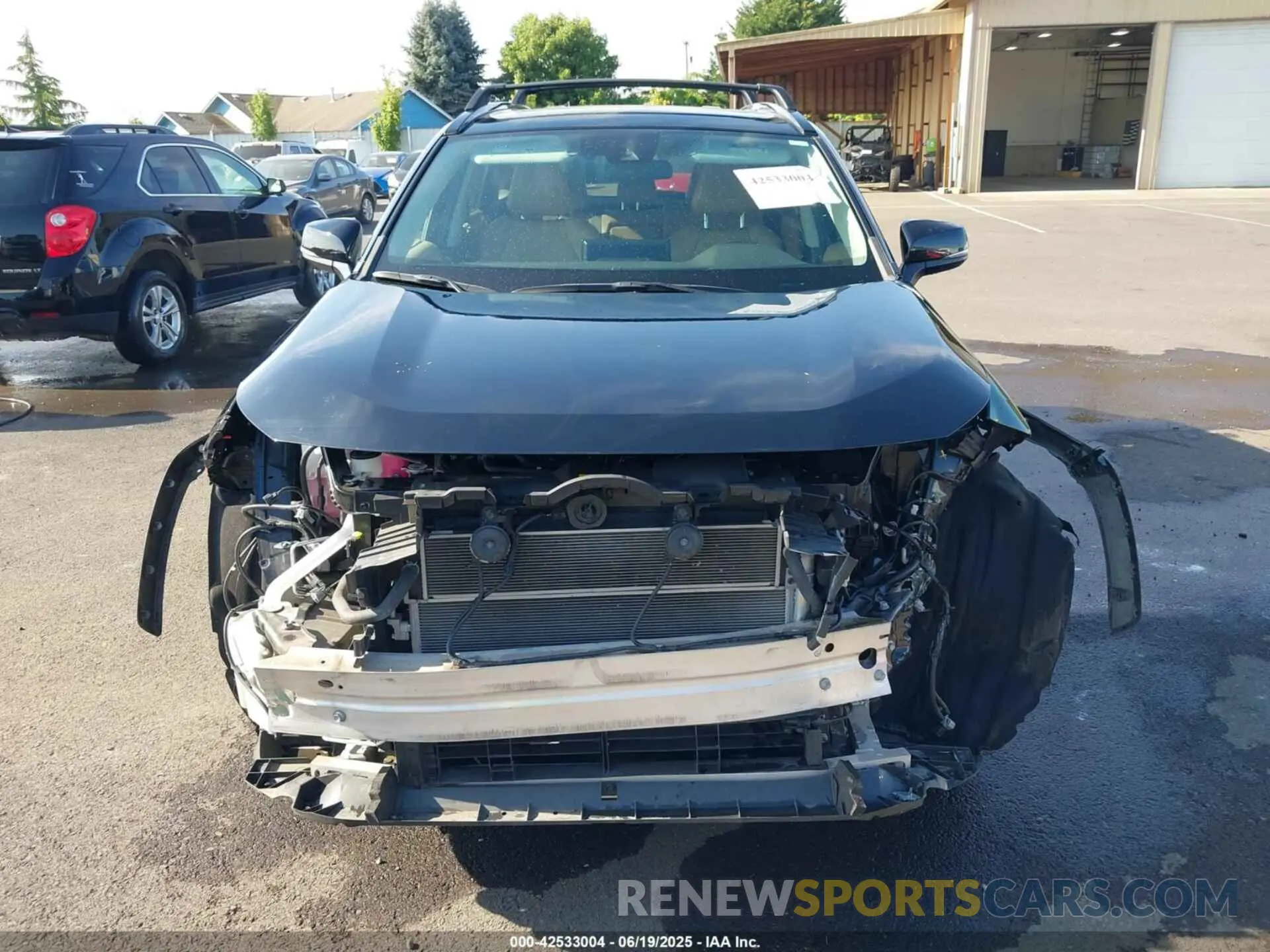 13 fotografías del automóvil dañado 4T3B6RFVXMU040585 TOYOTA RAV4 HYBRID 2021