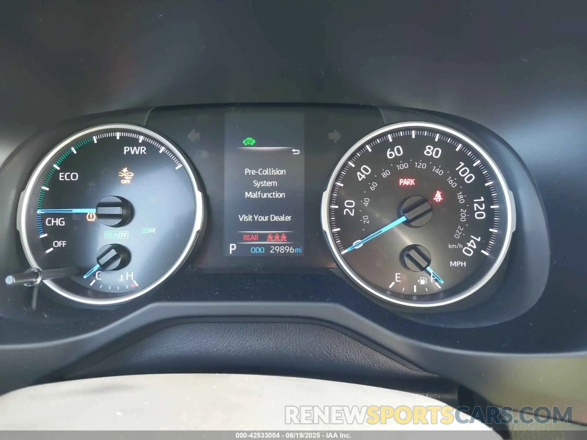 7 fotografías del automóvil dañado 4T3B6RFVXMU040585 TOYOTA RAV4 HYBRID 2021