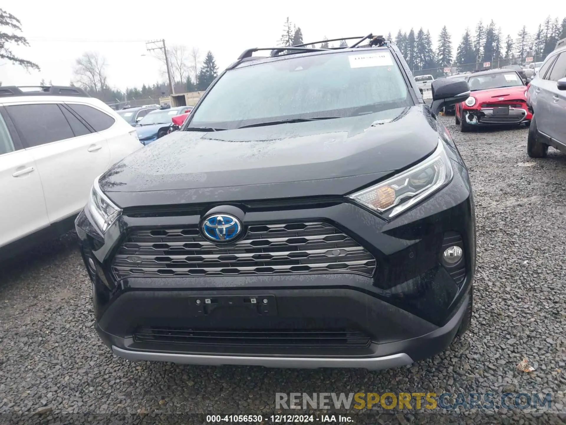 12 fotografías del automóvil dañado 4T3D6RFV3MU053770 TOYOTA RAV4 HYBRID 2021