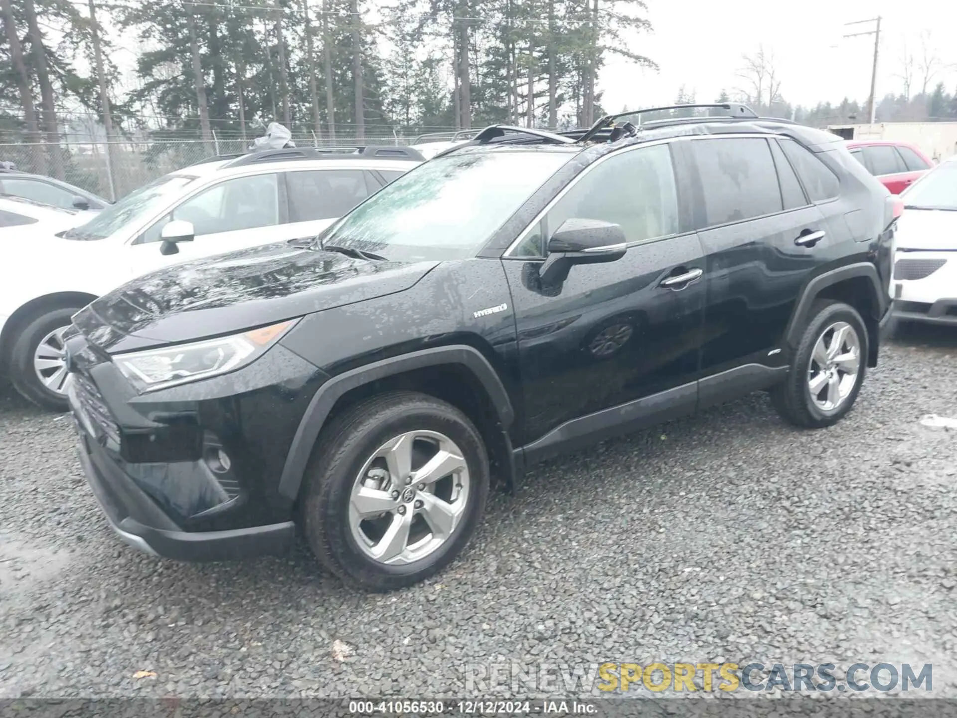 2 fotografías del automóvil dañado 4T3D6RFV3MU053770 TOYOTA RAV4 HYBRID 2021