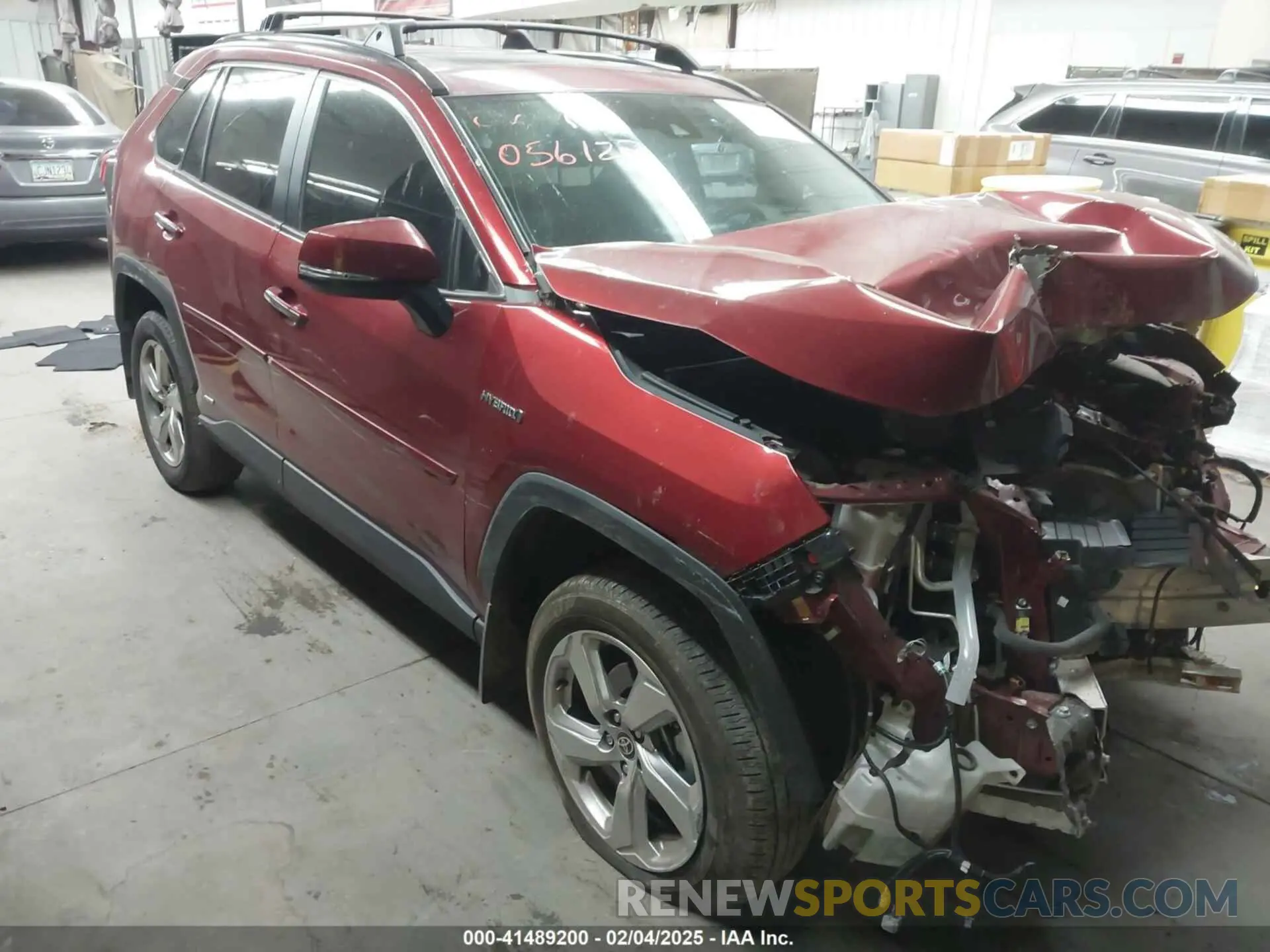 1 fotografías del automóvil dañado 4T3D6RFV6MU056128 TOYOTA RAV4 HYBRID 2021