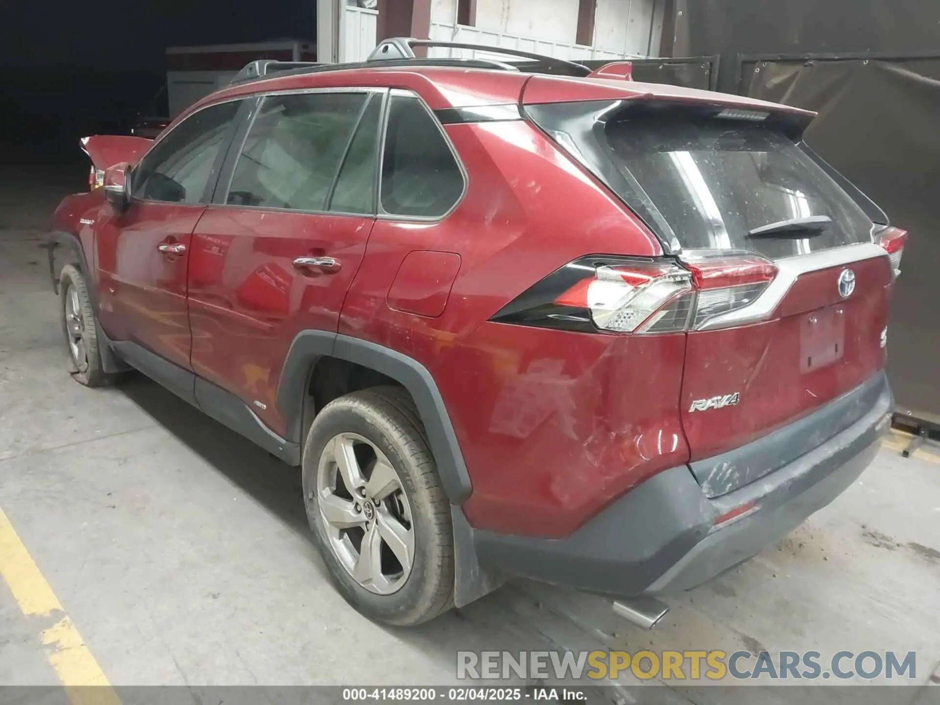 3 fotografías del automóvil dañado 4T3D6RFV6MU056128 TOYOTA RAV4 HYBRID 2021