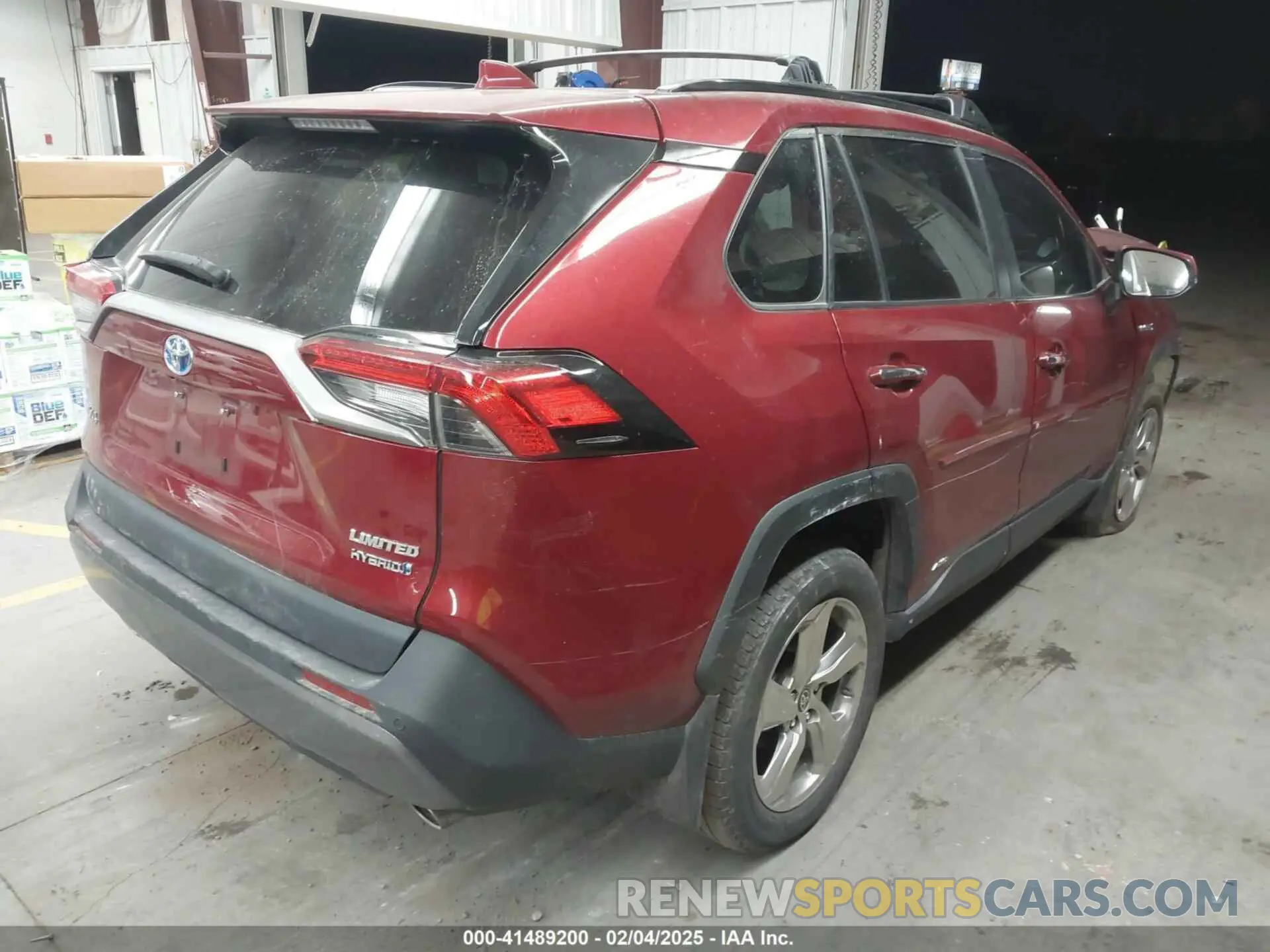 4 fotografías del automóvil dañado 4T3D6RFV6MU056128 TOYOTA RAV4 HYBRID 2021